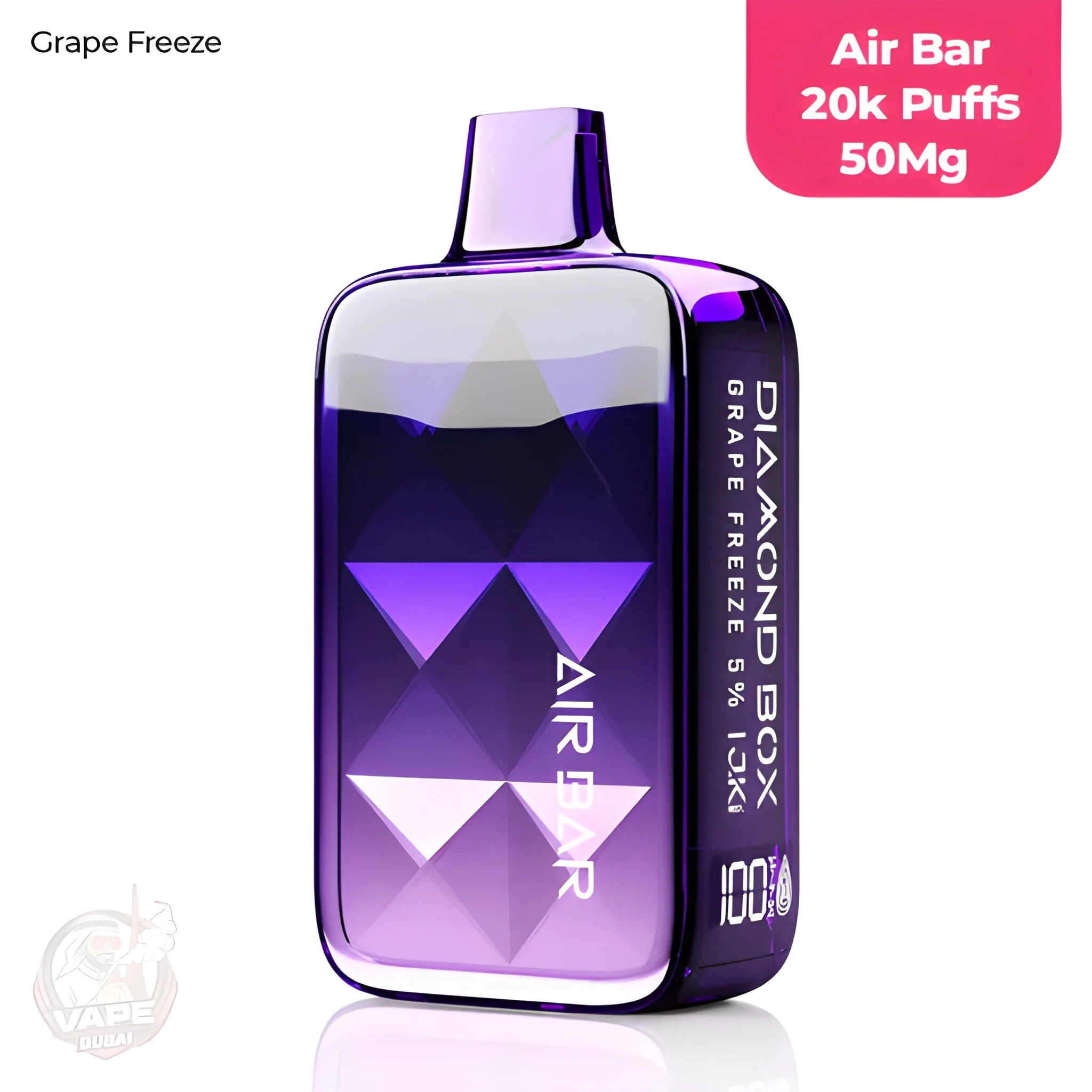 Air Bar Diamond Box 20000 Puffs Grape Freeze