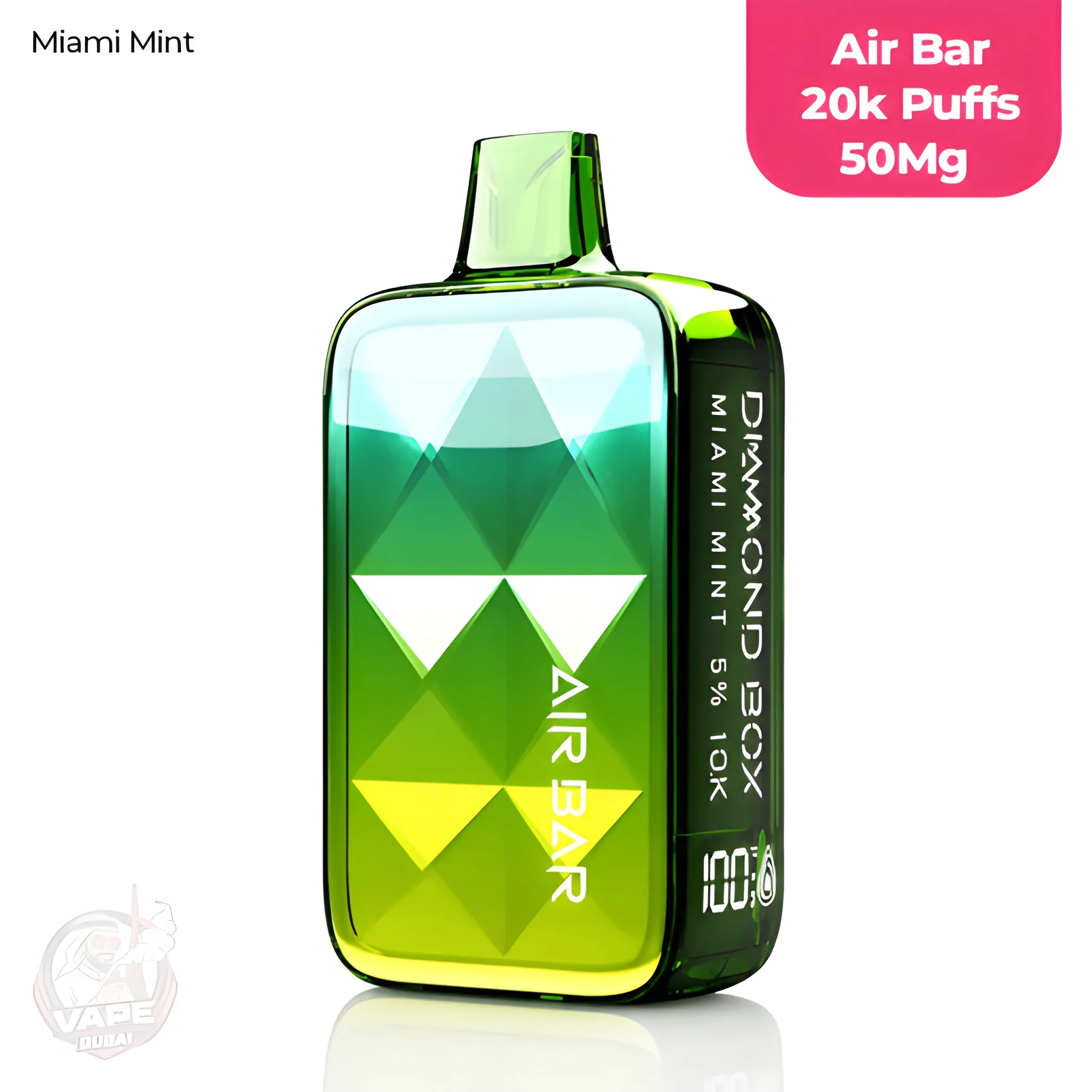 Air Bar Diamond Box 20000 Puffs Miami Mint