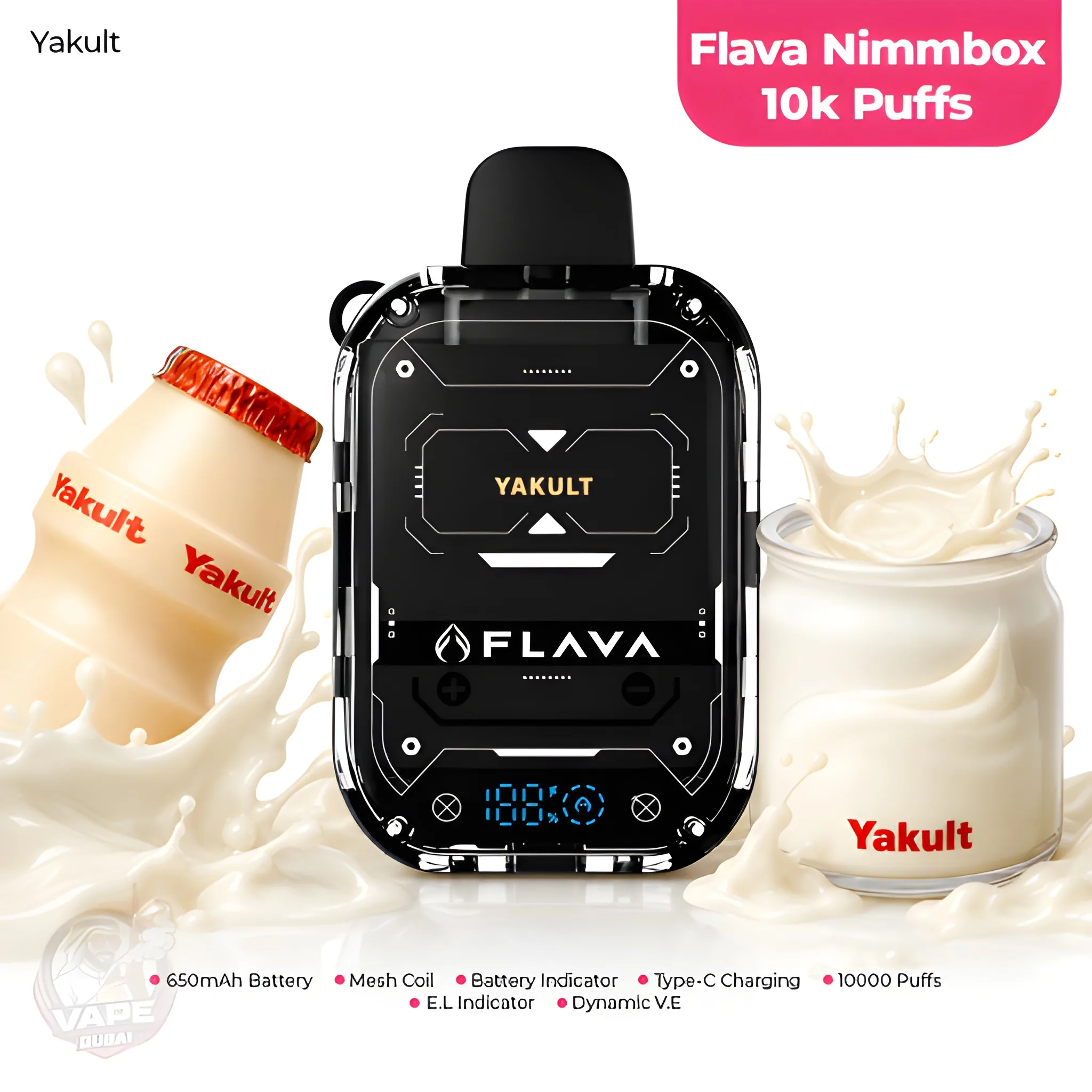 Flava Nimmbox 10000 Puffs Yakult