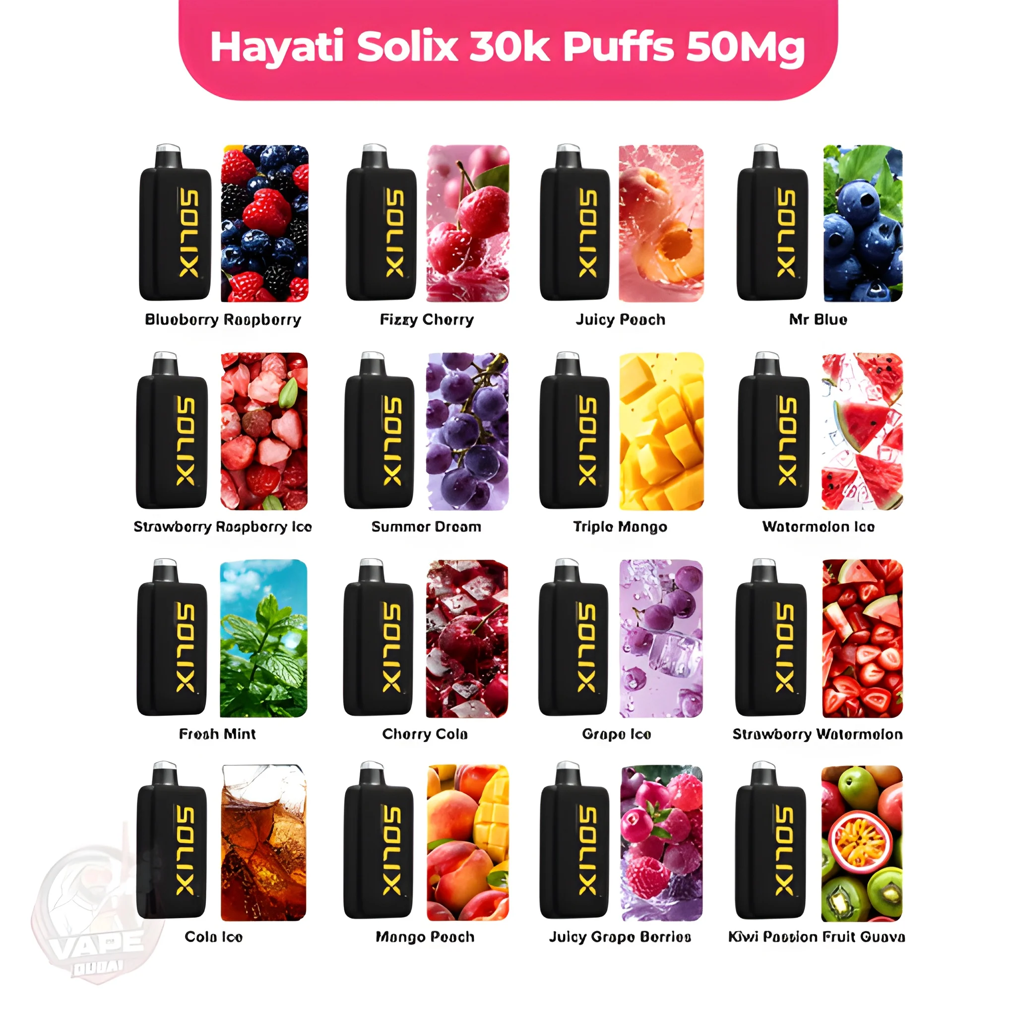 Hayati Solix 30000 Puffs
