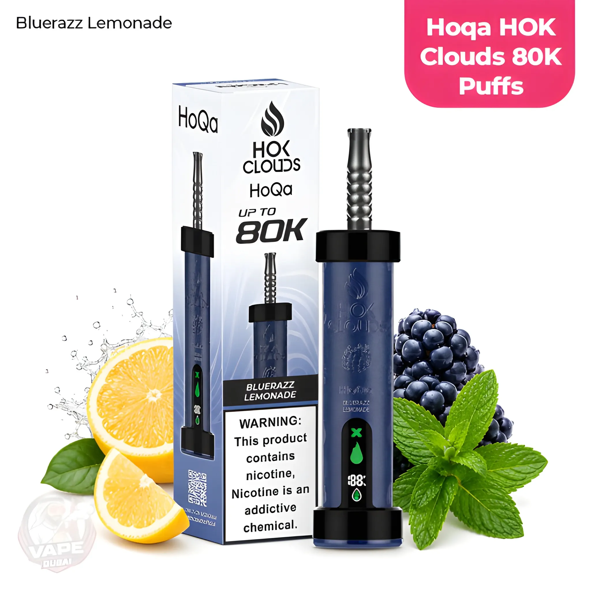 Hoqa 80K Puffs Hok Clouds 5Mg