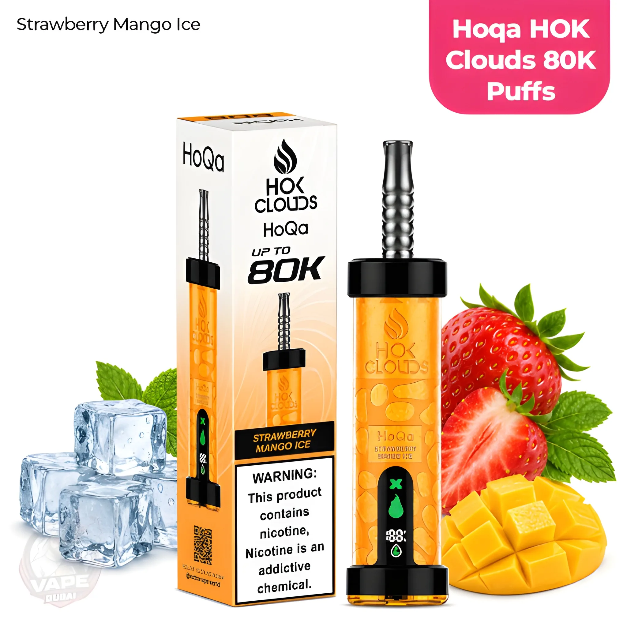 Hoqa 80K Puffs Hok Clouds 5Mg