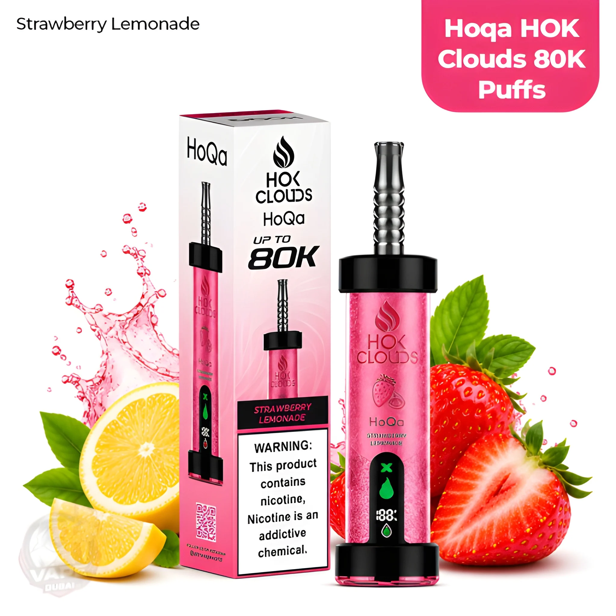 Hoqa 80K Puffs Hok Clouds 5Mg