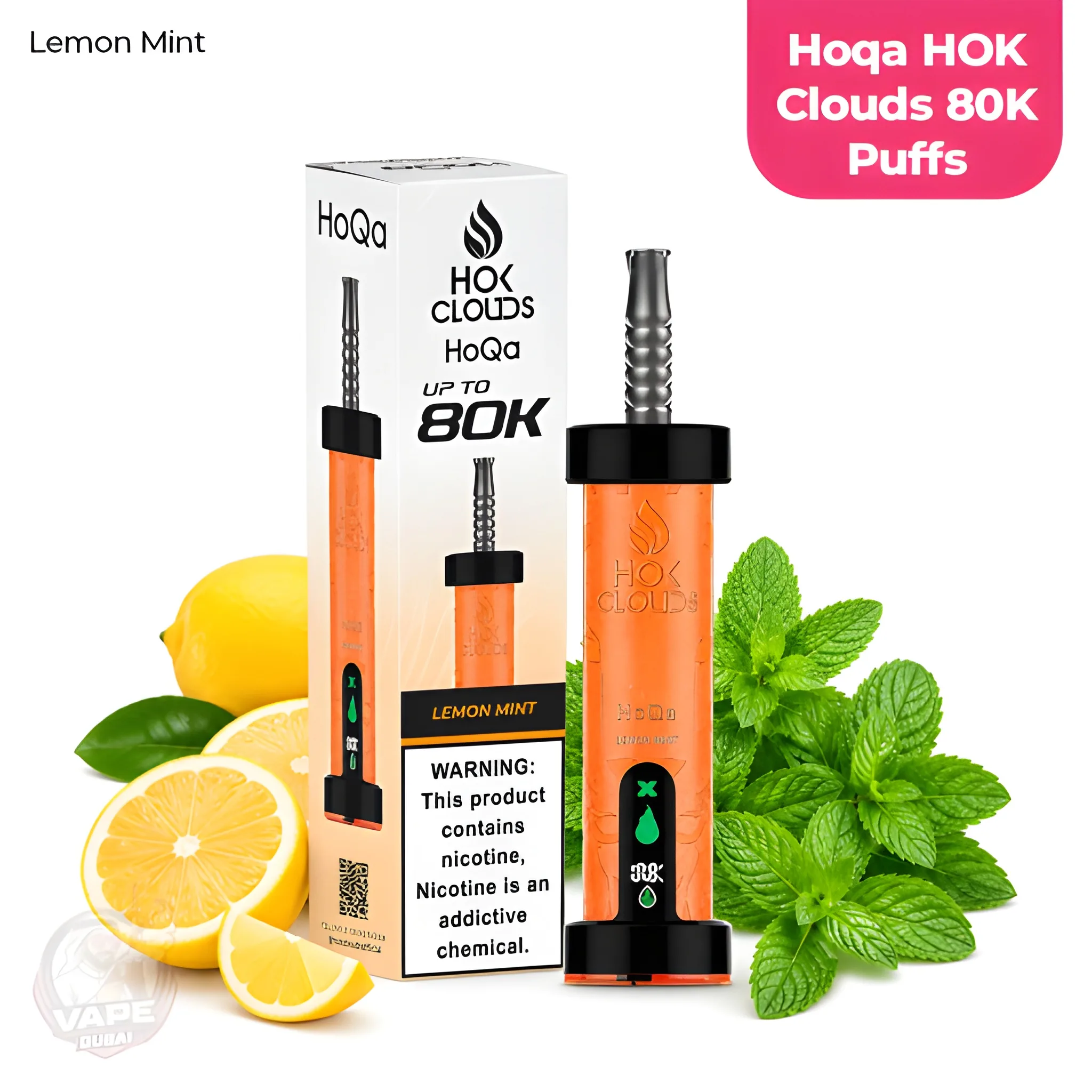 Hoqa 80K Puffs Hok Clouds 5Mg