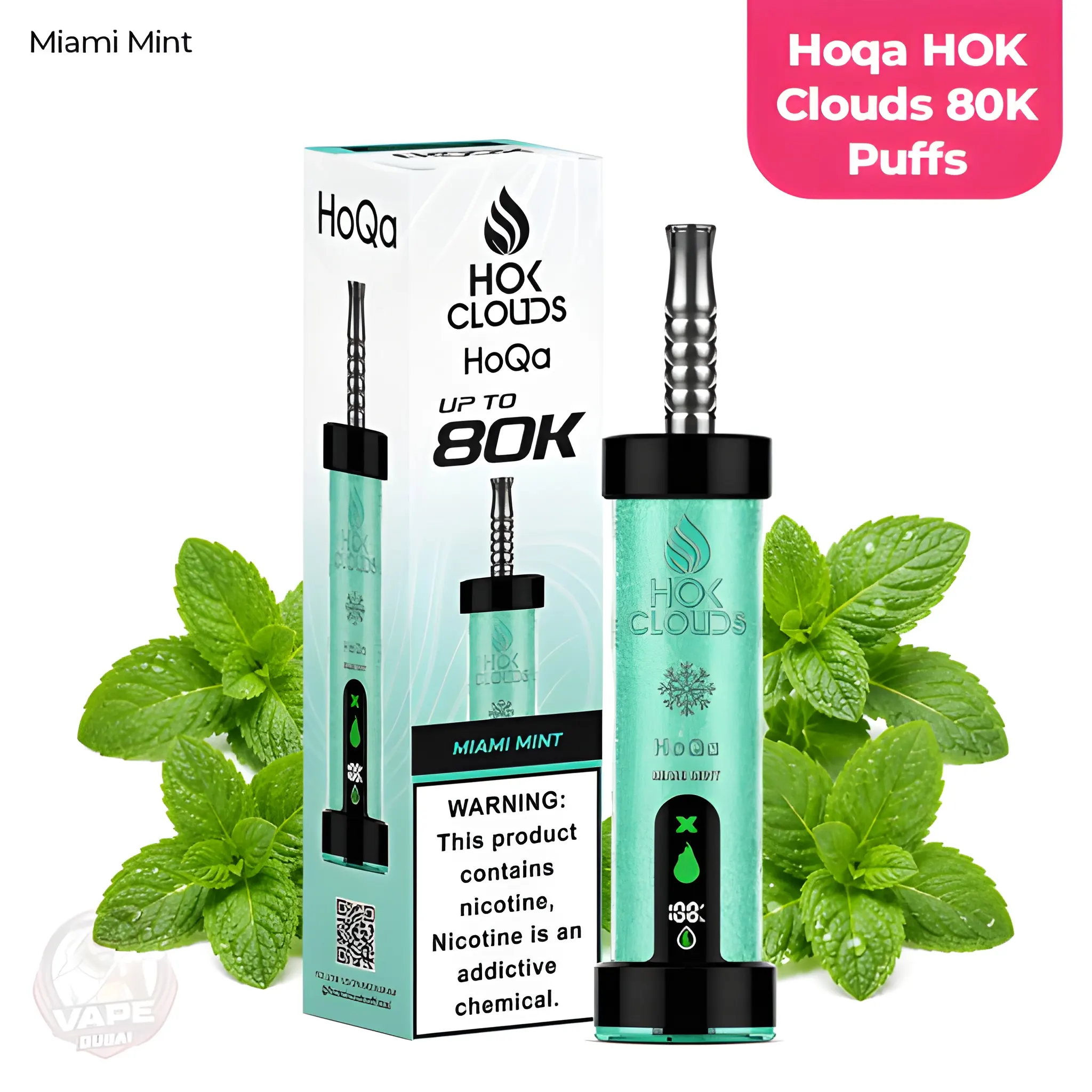 Hoqa 80K Puffs Hok Clouds 5Mg