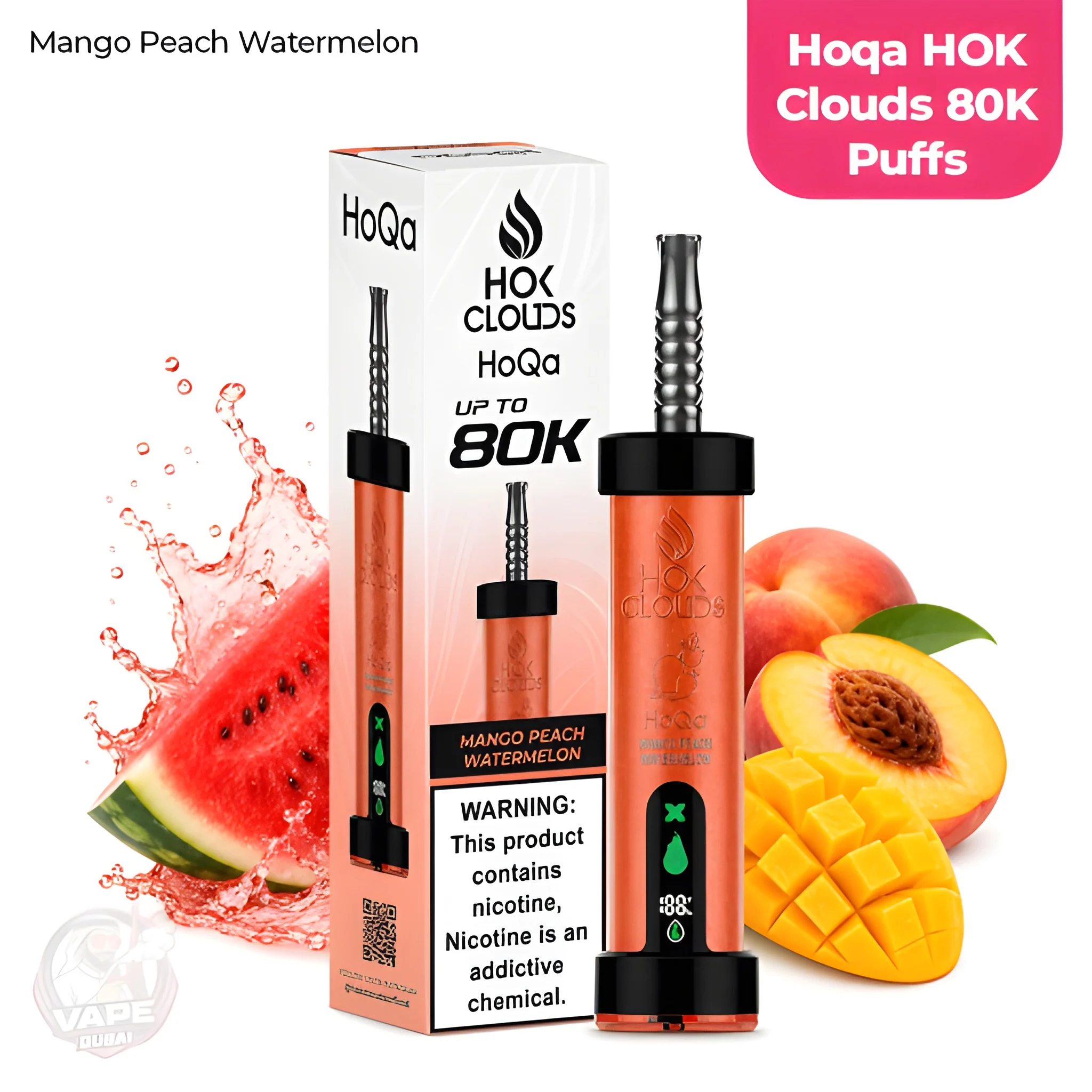 Hoqa 80K Puffs Hok Clouds 5Mg