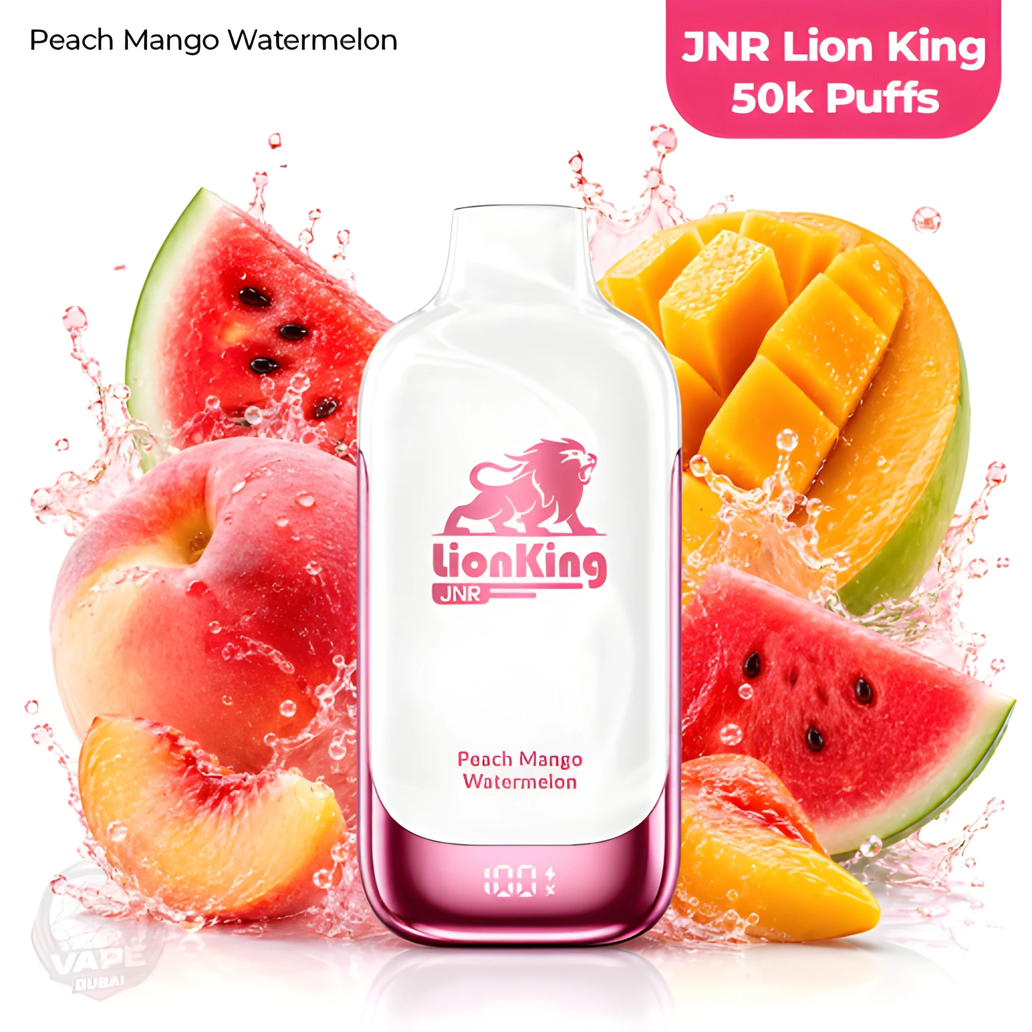 JNR Lion King 50000 Puffs Peach Mango Watermelon