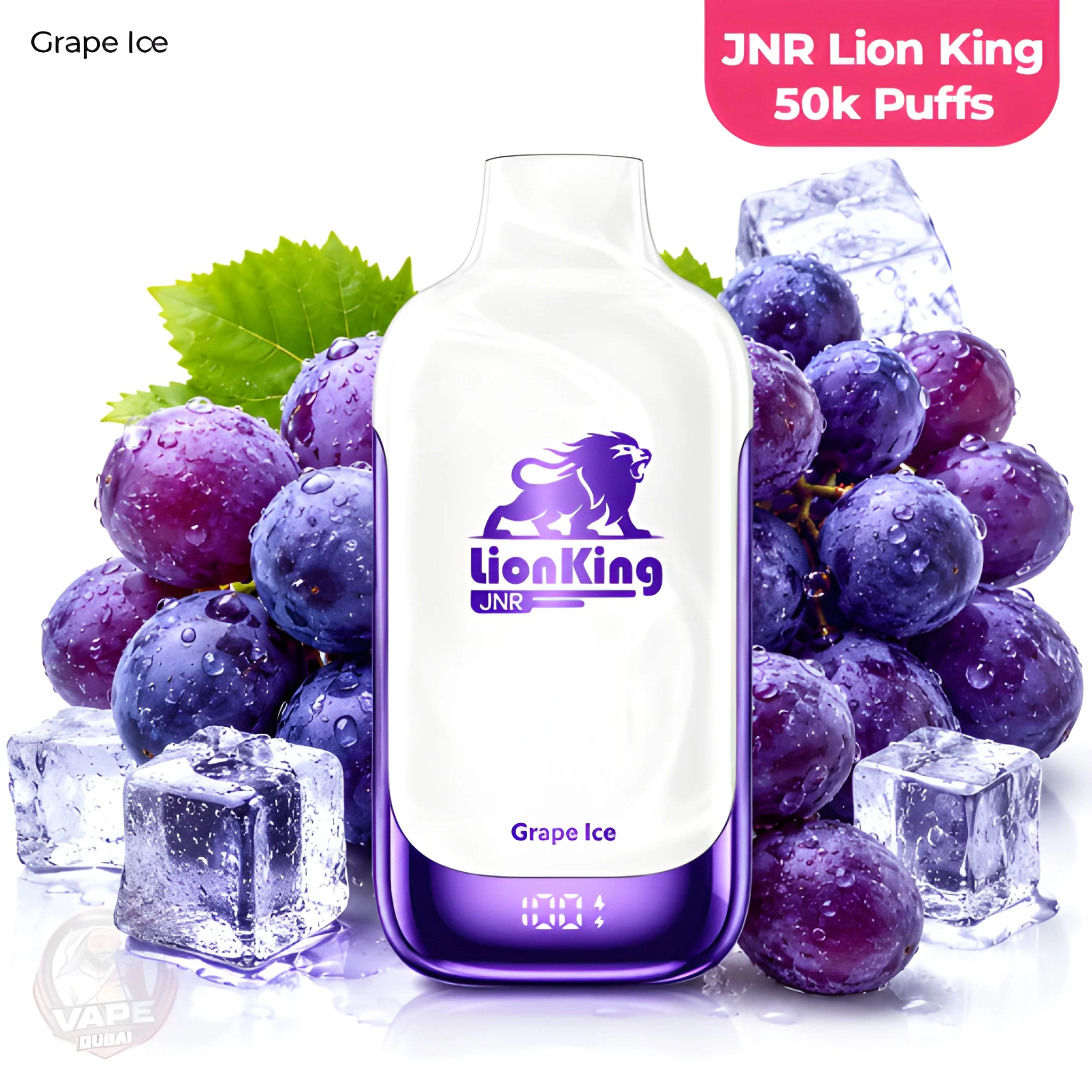 JNR Lion King 50000 Puffs Grape Ice