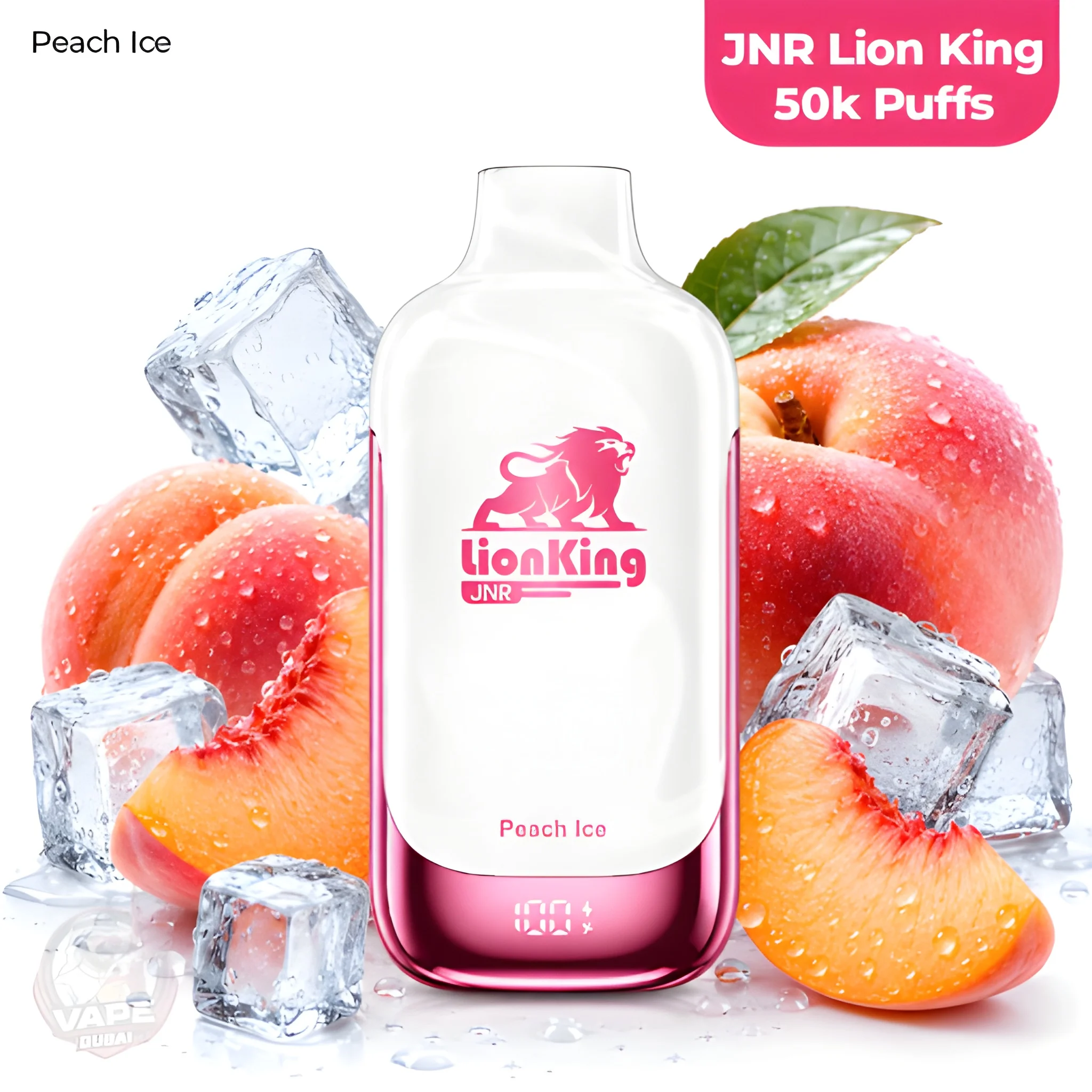 JNR Lion King 50000 Puffs Peach Ice
