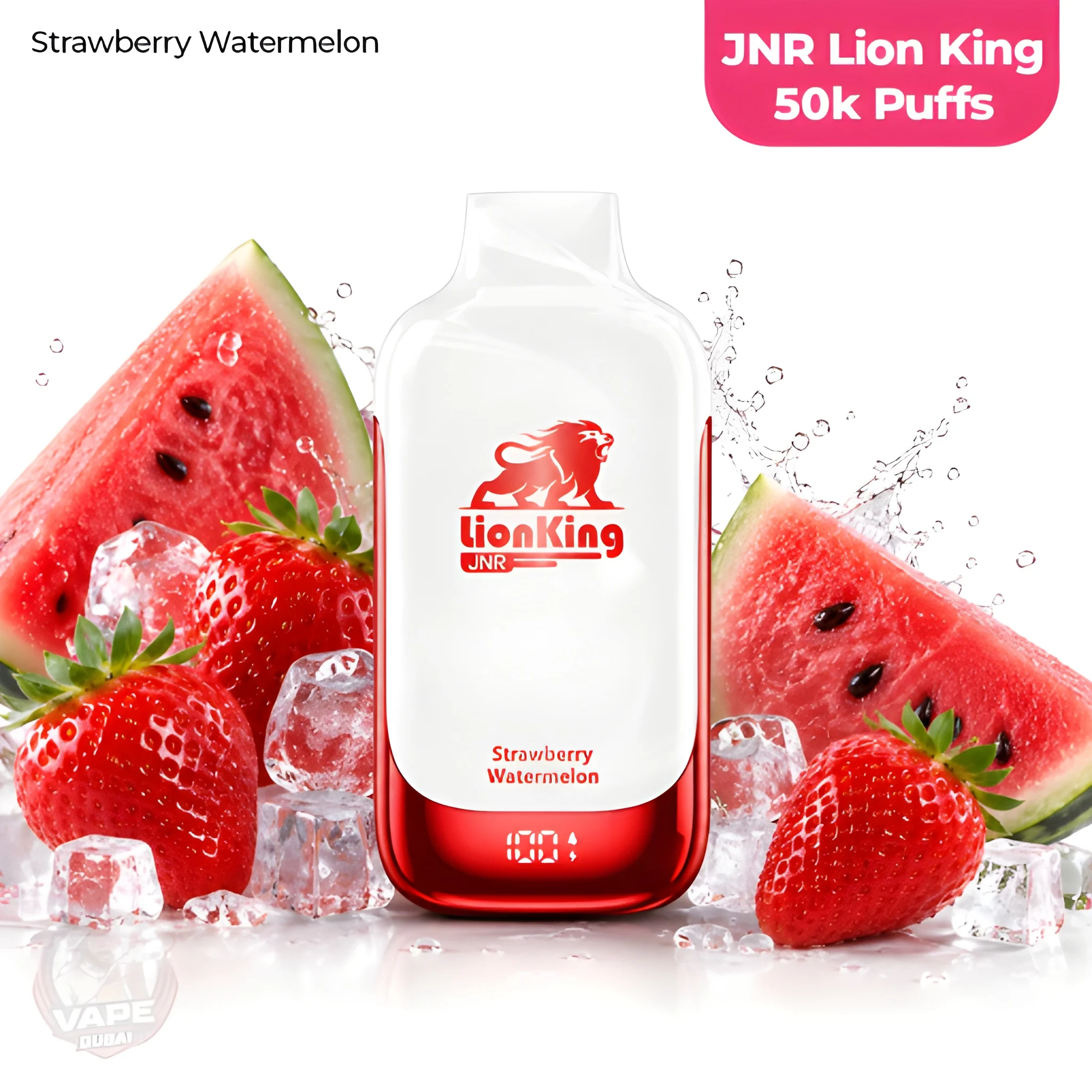 JNR Lion King 50000 Puffs Strawbeery Watermelon