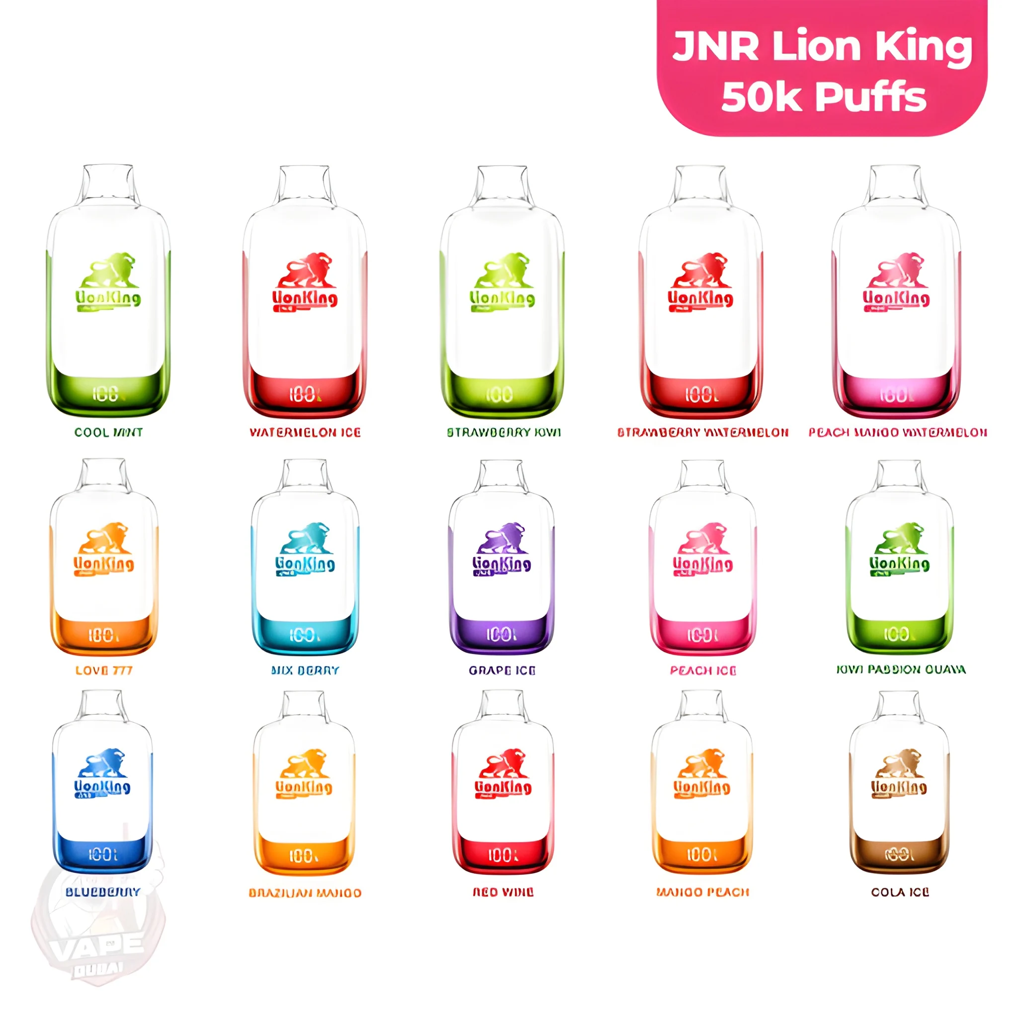 JNR Lion King 50000 Puffs
