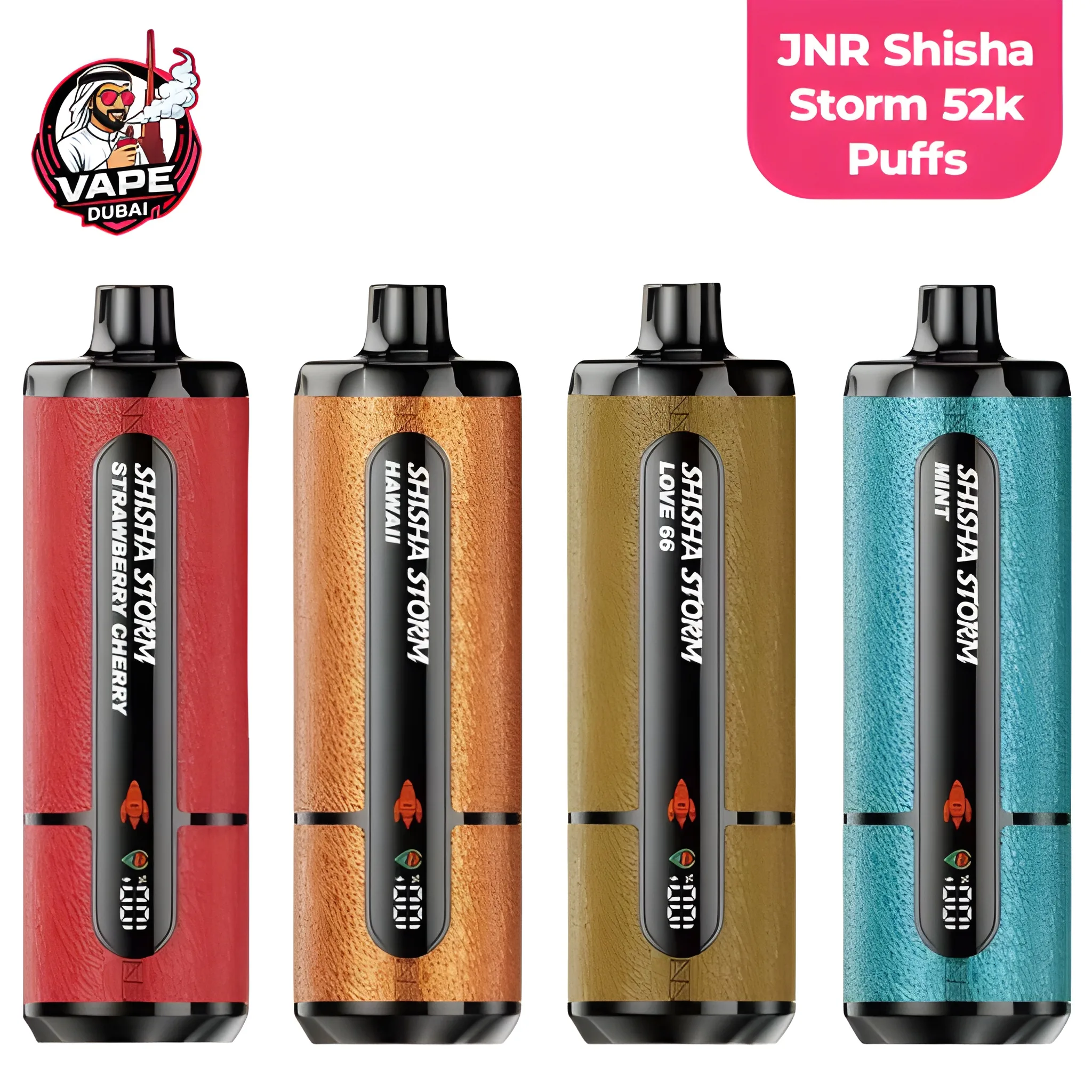 JNR Shisha Storm 52000 Puffs