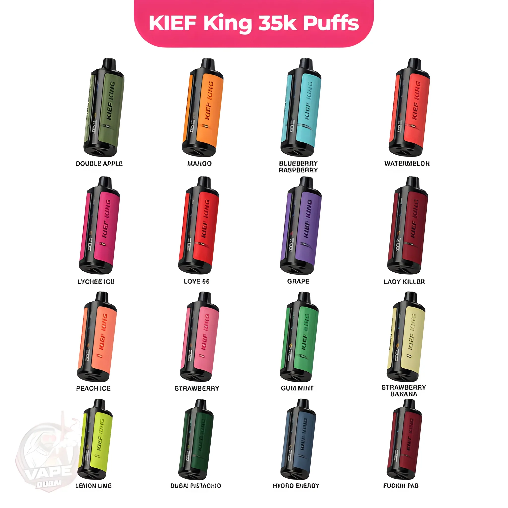 KIEF King 35000 Puffs
