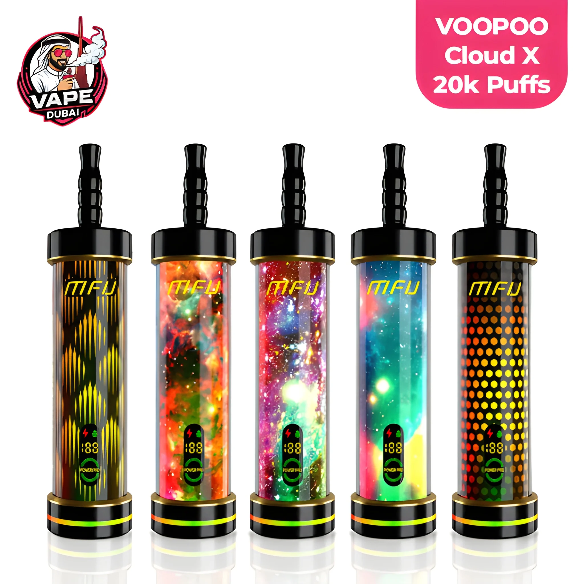 MFU Shisha X2 60000 Puffs Hookah
