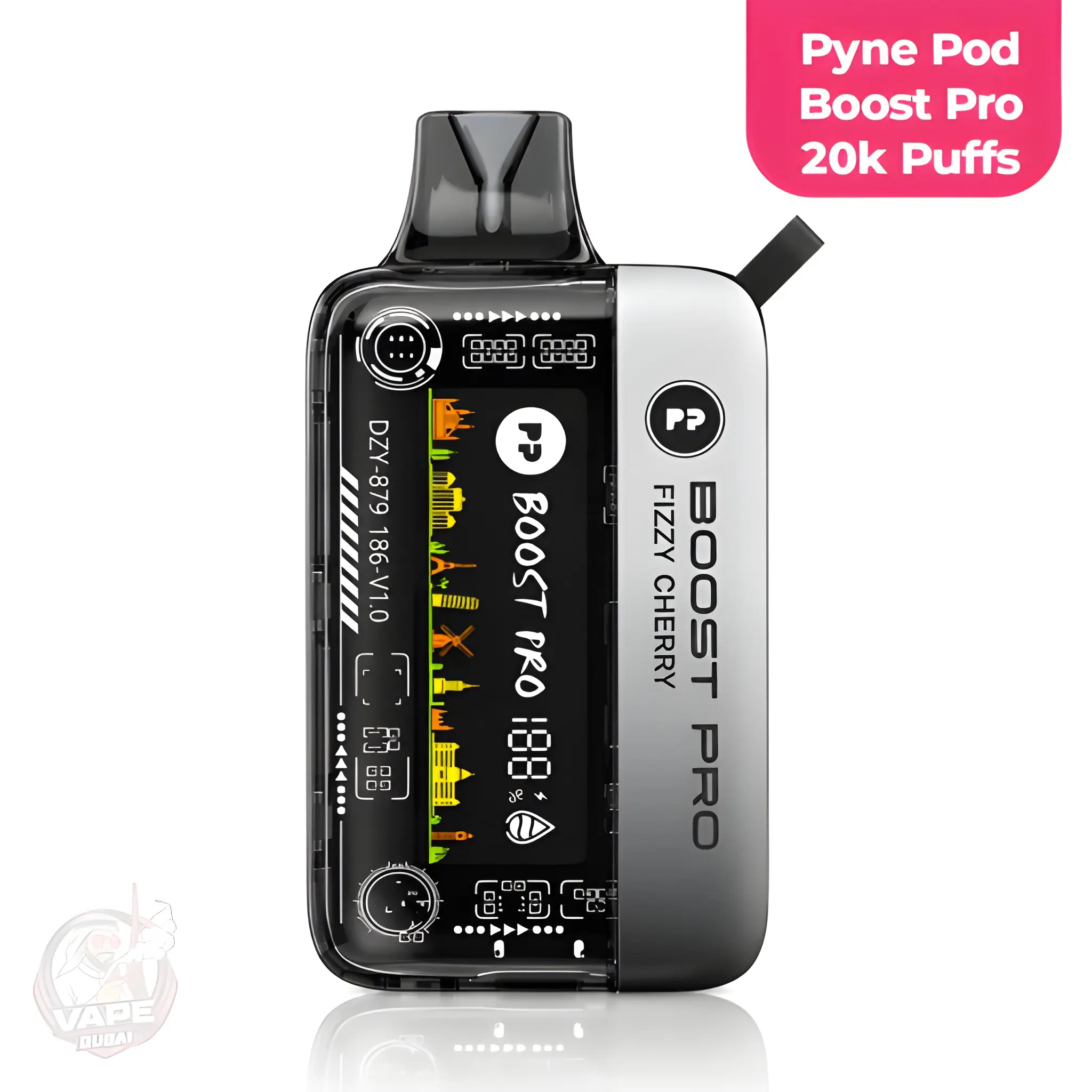 Pyne Pod Boost Pro 20000 Puffs Fizzy Cherry