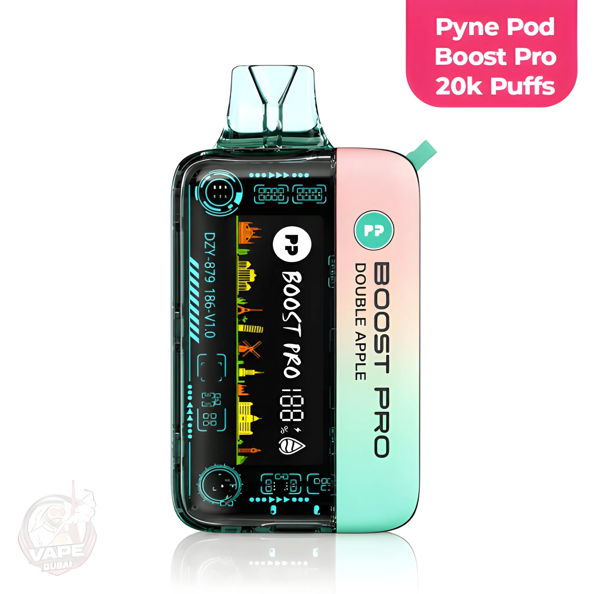 Pyne Pod Boost Pro 20000 Puffs Double Apple