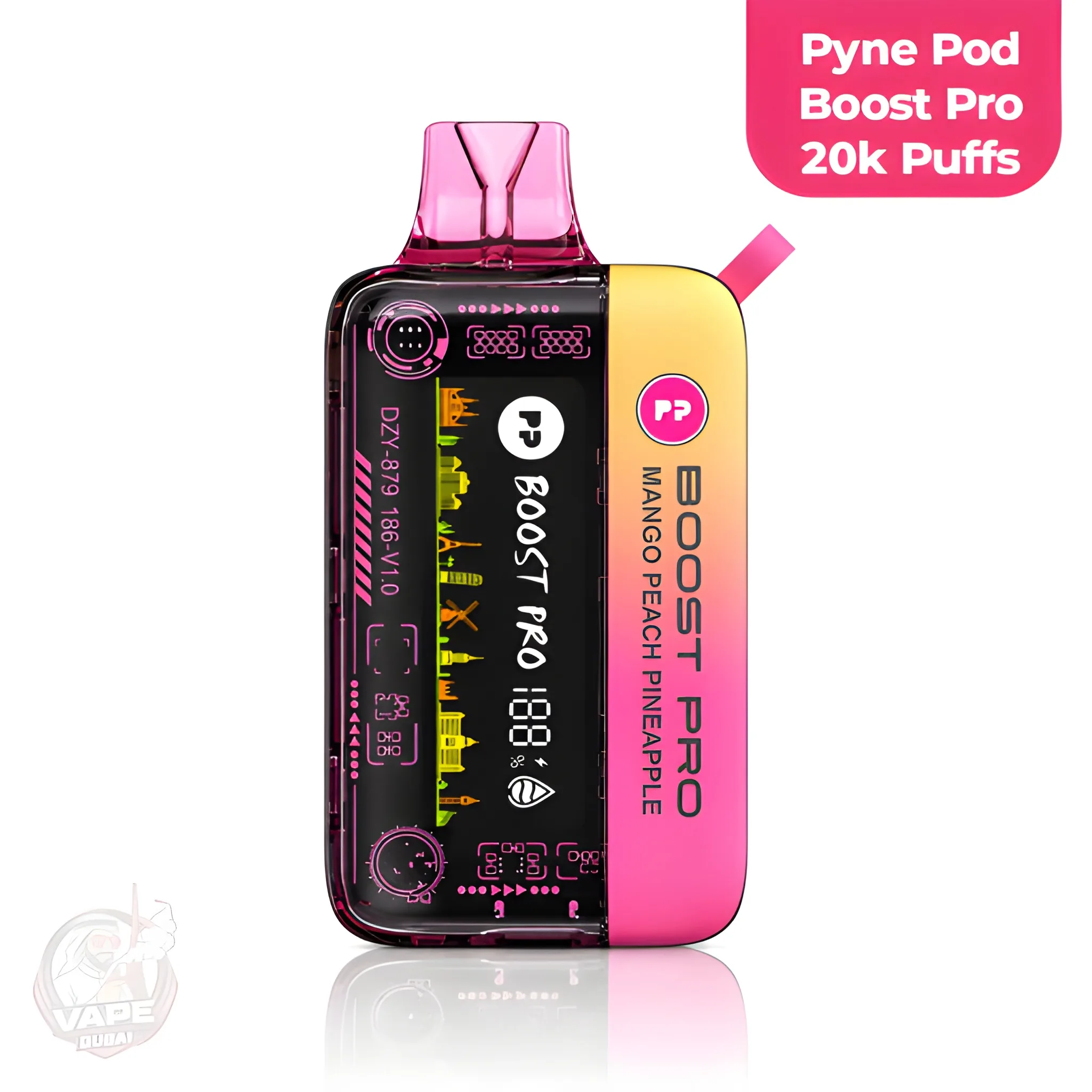 Pyne Pod Boost Pro 20000 Puffs Mango Peach Pineapple