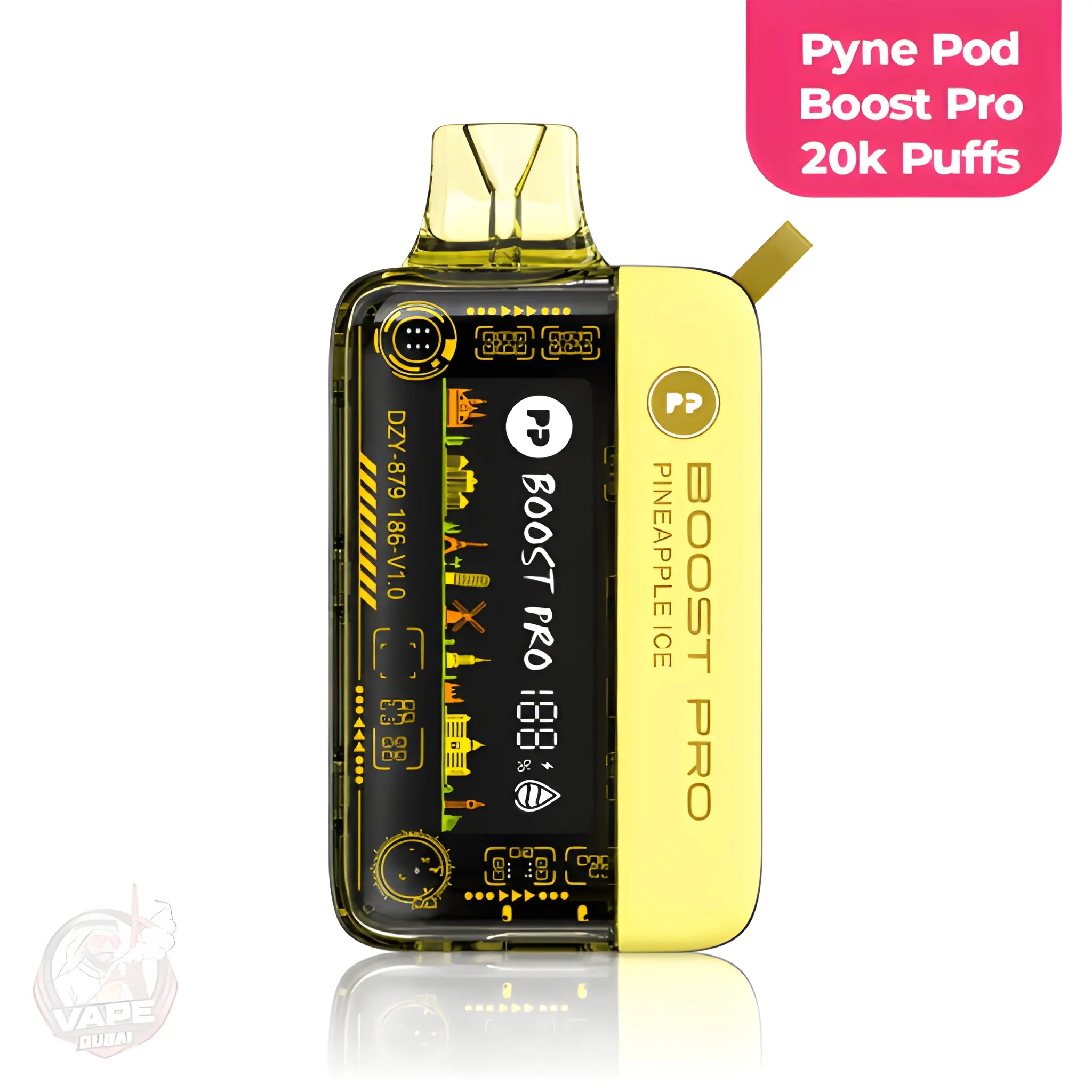 Pyne Pod Boost Pro 20000 Puffs Pineapple Ice