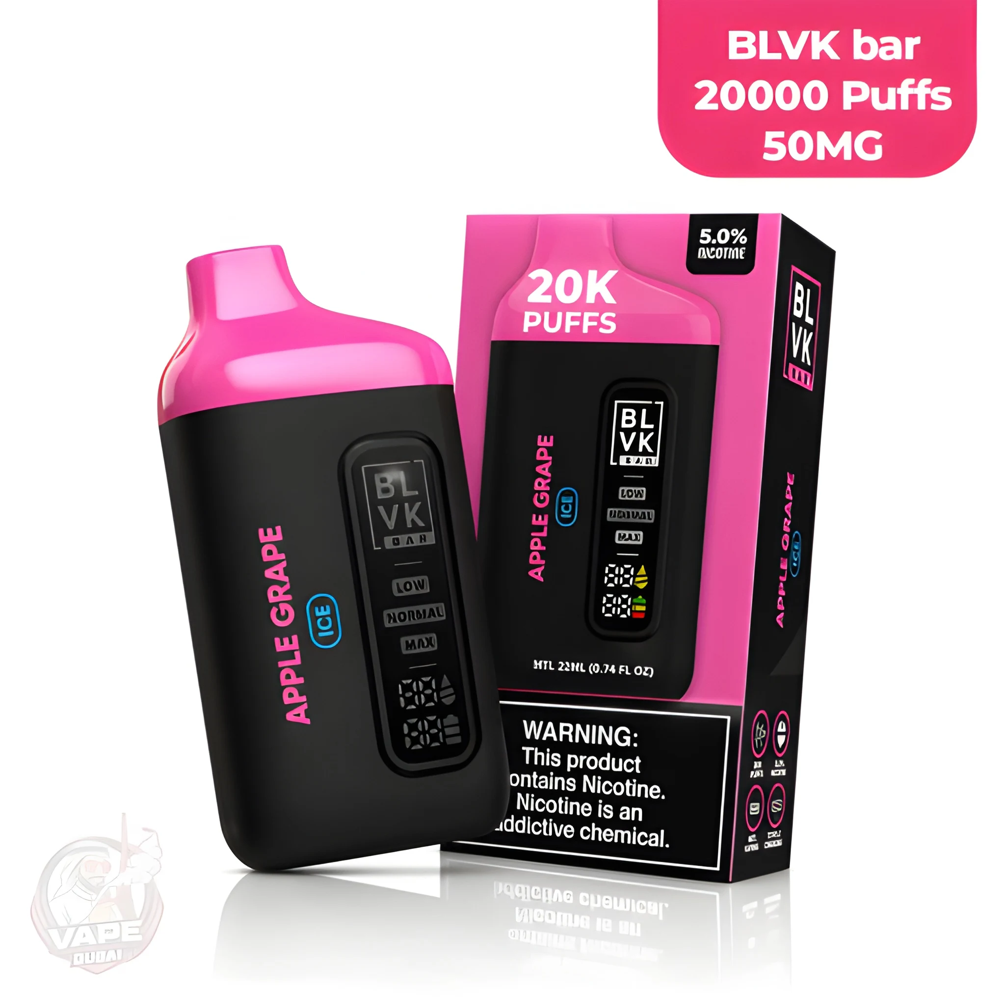 BLVK Bar 20000 Puffs Disposable Vape
