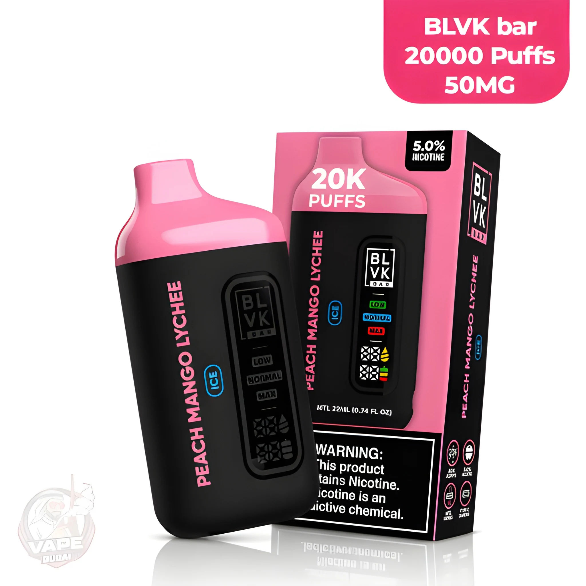 BLVK Bar 20000 Puffs Disposable Vape