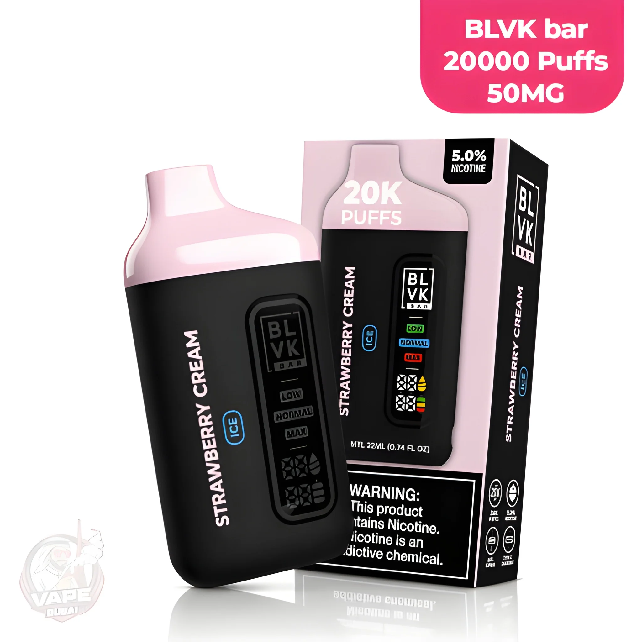 BLVK Bar 20000 Puffs Disposable Vape