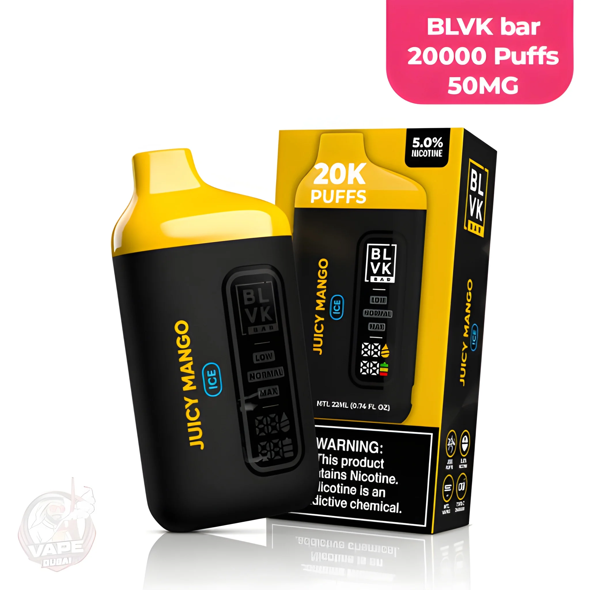 BLVK Bar 20000 Puffs Disposable Vape
