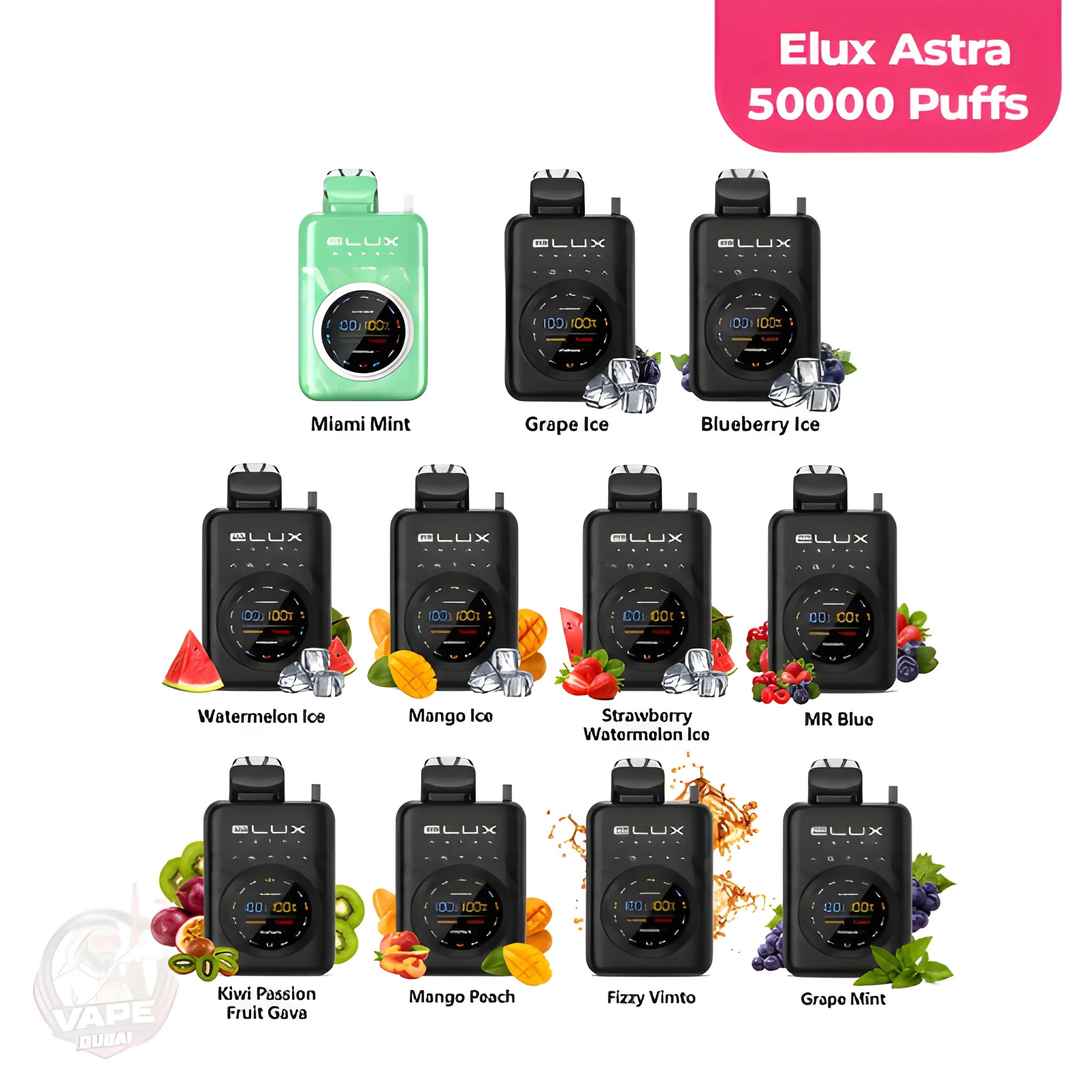 Elux Astra 50000 Disposable Vape 50mg