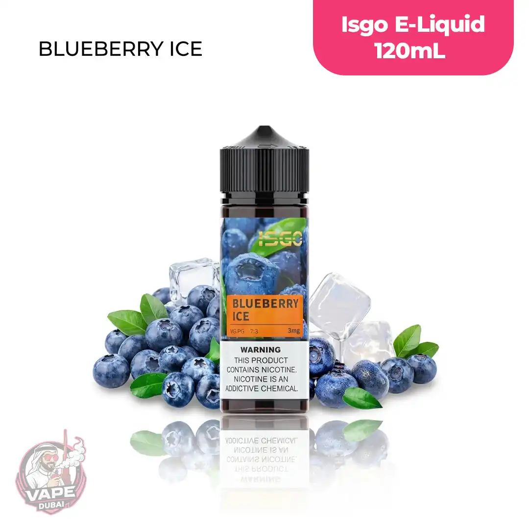 ISGO E-Liquid 120mL Freebase, Abu-Dhabi