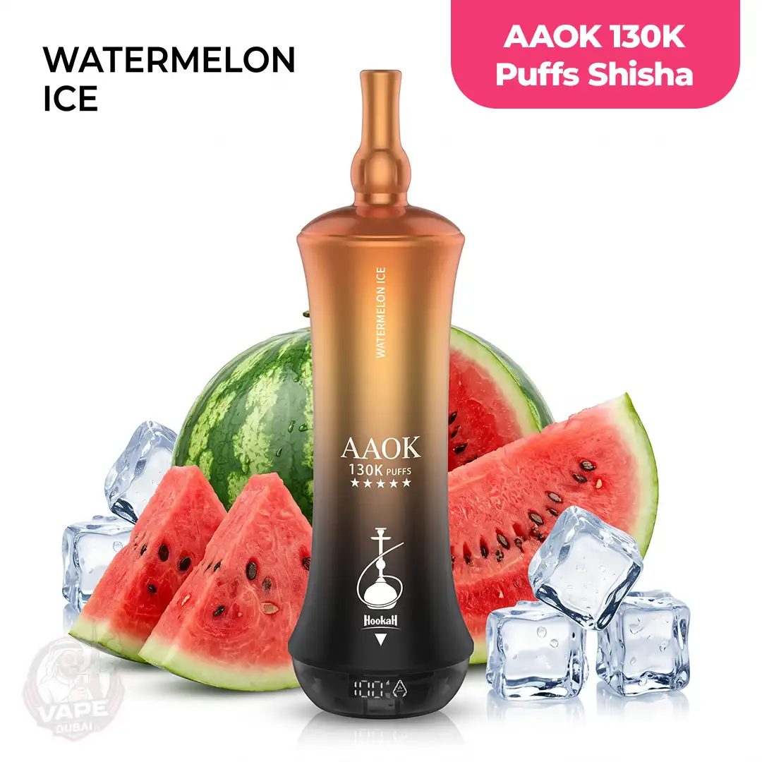AAOK 130K Puffs Hookah Disposable Vape, Abu-Dhabi