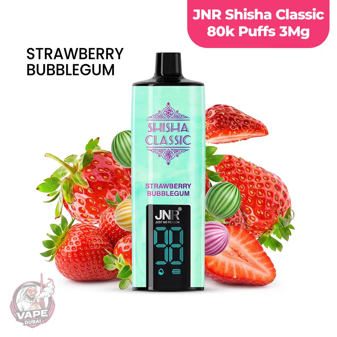 JNR Shisha Classic 80000 Puffs 3mg Disposable Vape