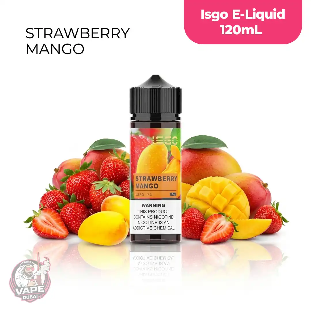 ISGO E-Liquid 120mL Freebase, Abu-Dhabi