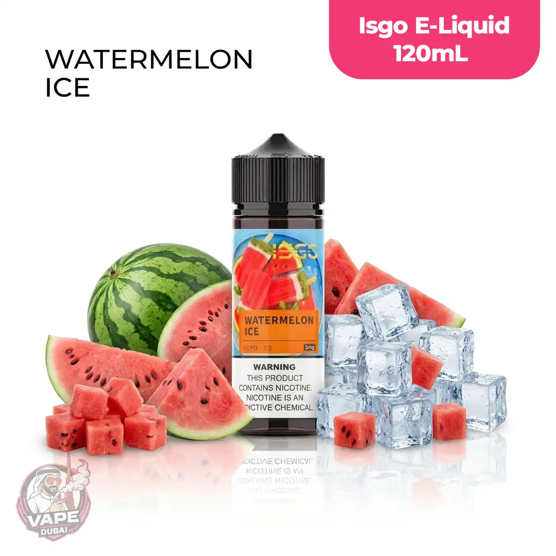 ISGO E-Liquid 120mL Freebase, Abu-Dhabi