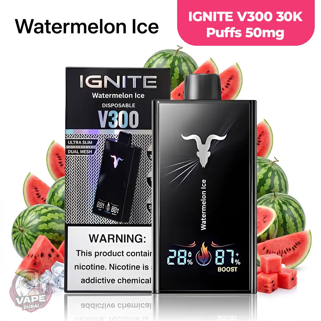 IGNITE V300 30K Puffs Disposable Vape 50mg in the UAE