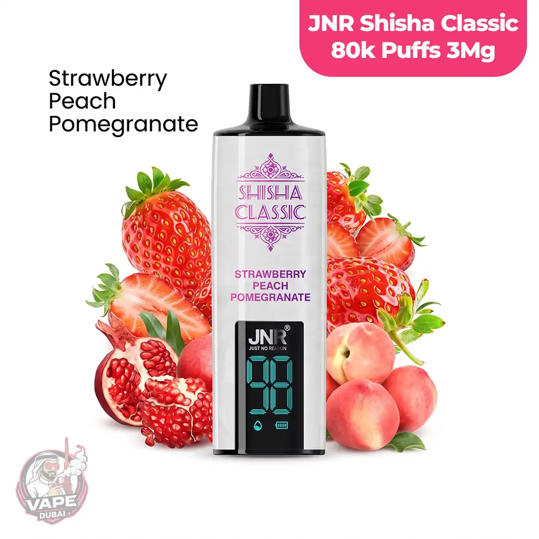 JNR Shisha Classic 80000 Puffs 3mg Disposable Vape
