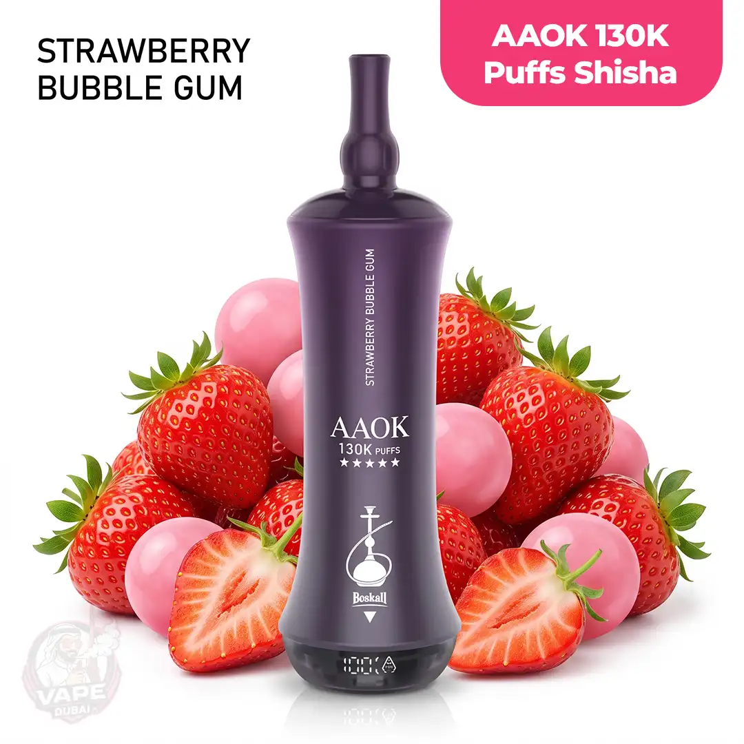 AAOK 130K Puffs Hookah Disposable Vape, Abu-Dhabi