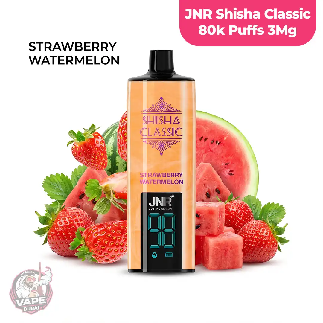 JNR Shisha Classic 80000 Puffs 3mg Disposable Vape