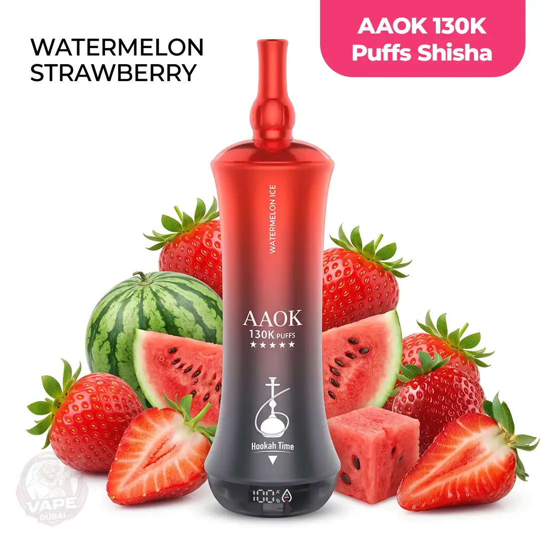 AAOK 130K Puffs Hookah Disposable Vape, Abu-Dhabi