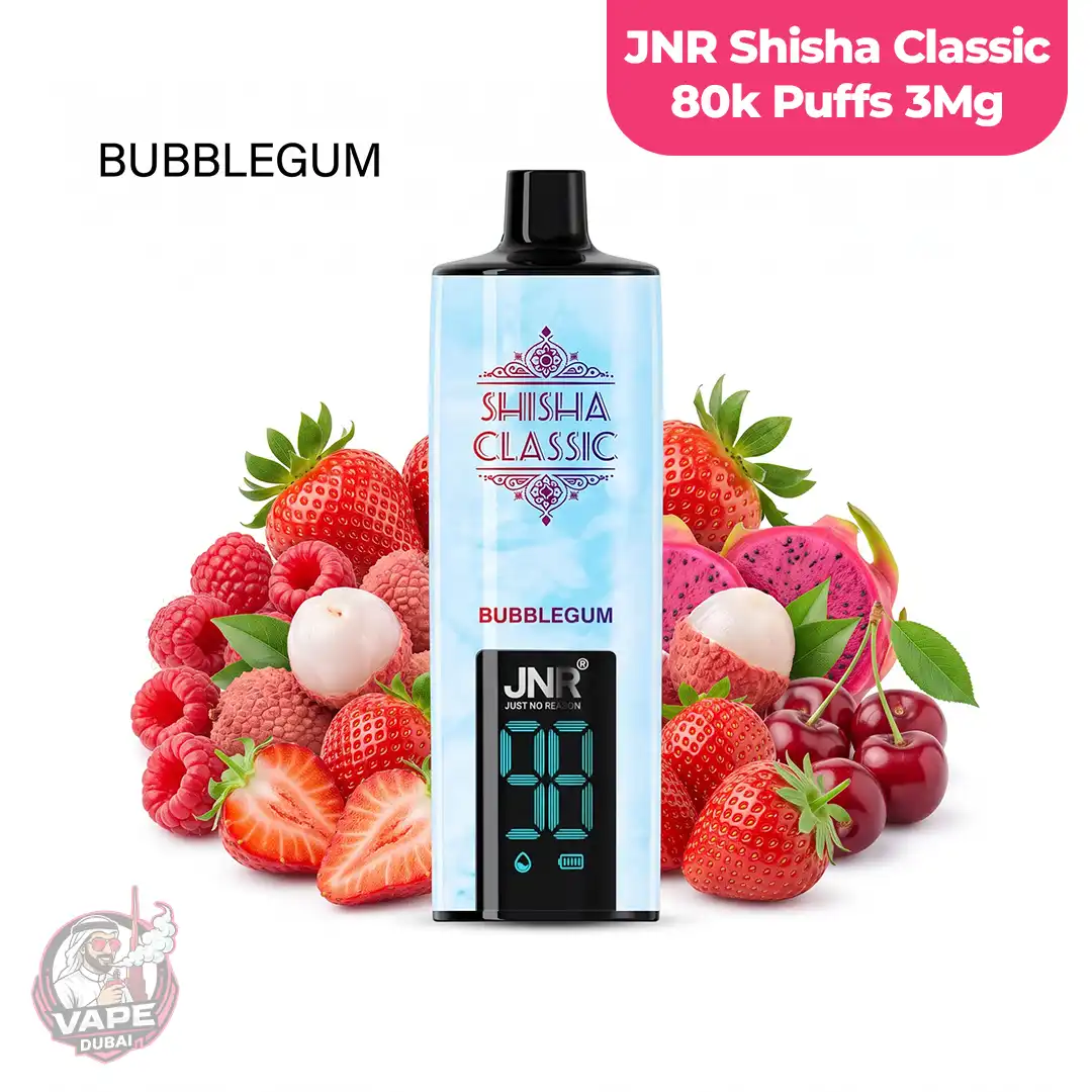 JNR Shisha Classic 80000 Puffs 3mg Disposable Vape
