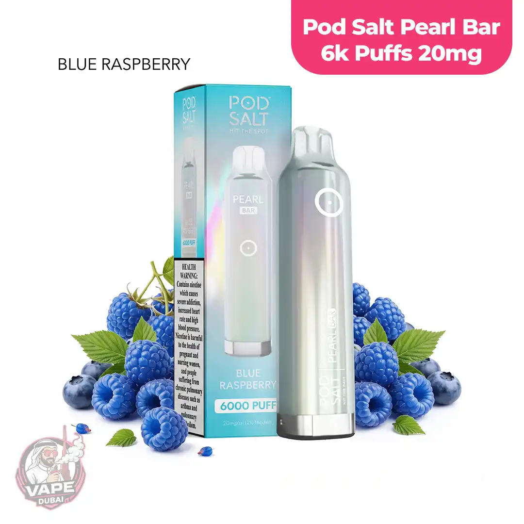 20mg Pod Salt Pearl Bar 6000 Puffs Disposable Vape, Dubai