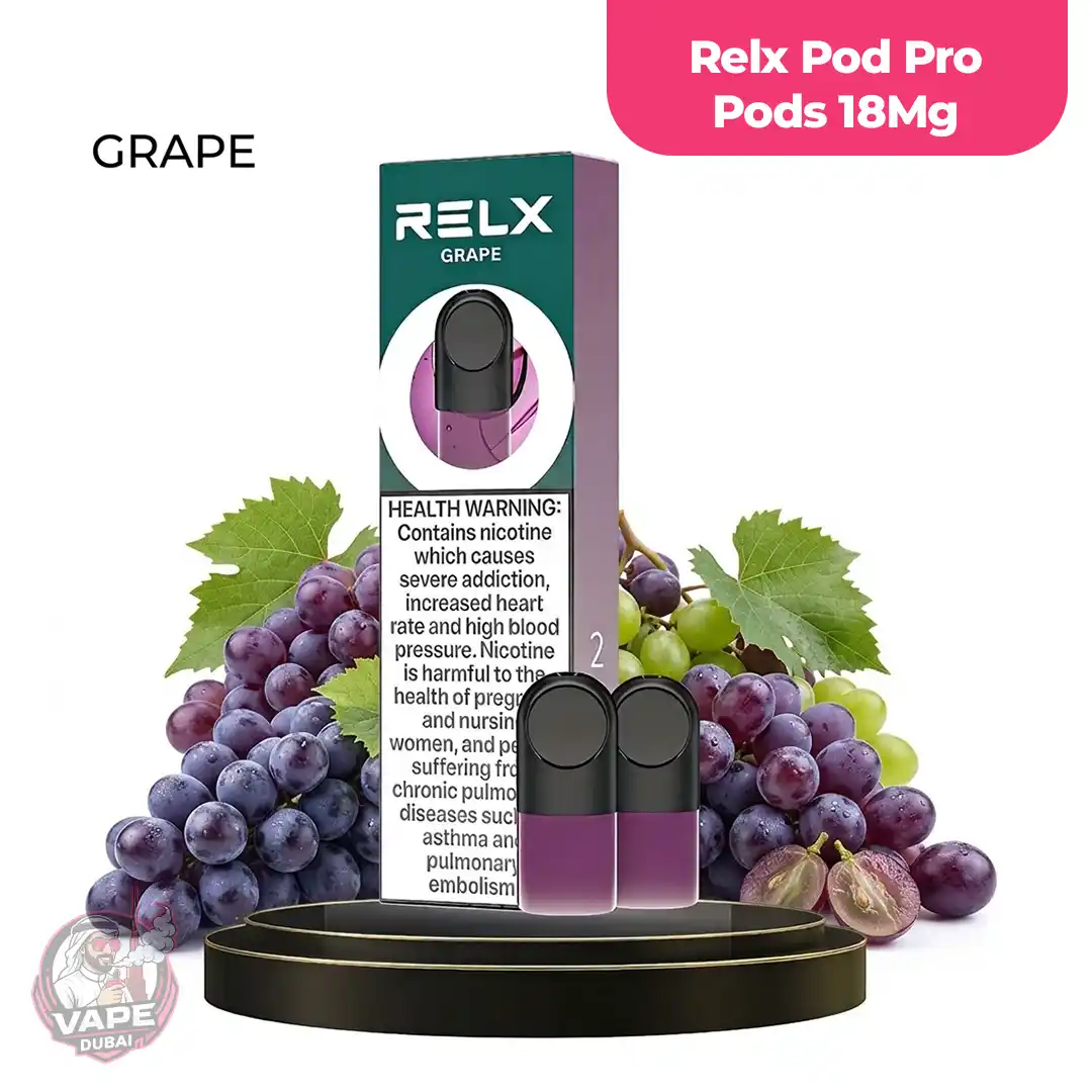 Relx Pod Pro 18mg Nicotine Replacement Pods, UAE