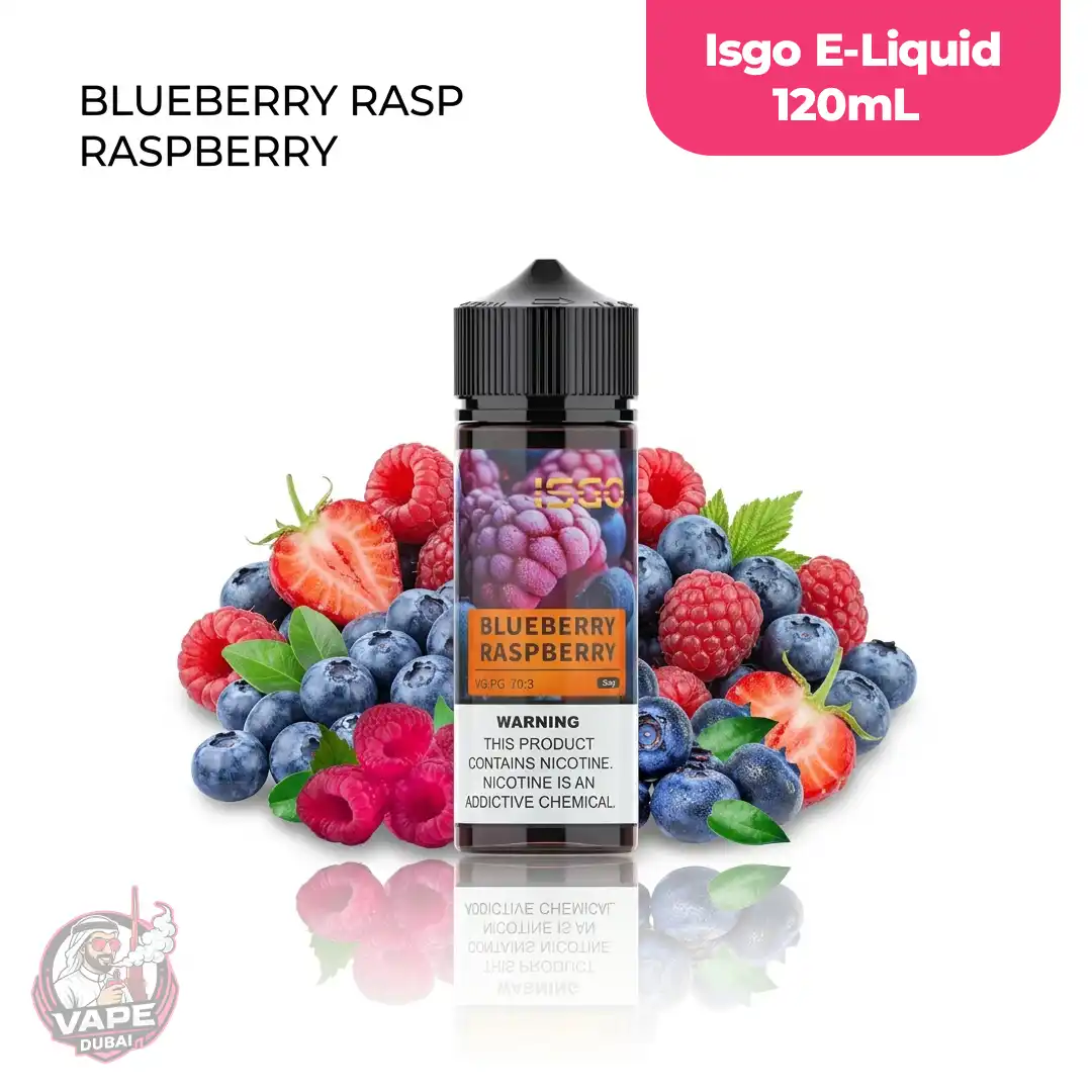 ISGO E-Liquid 120mL Freebase, Abu-Dhabi