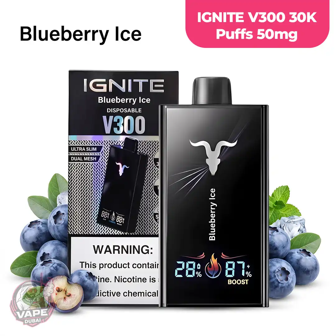 IGNITE V300 30K Puffs Disposable Vape 50mg in the UAE