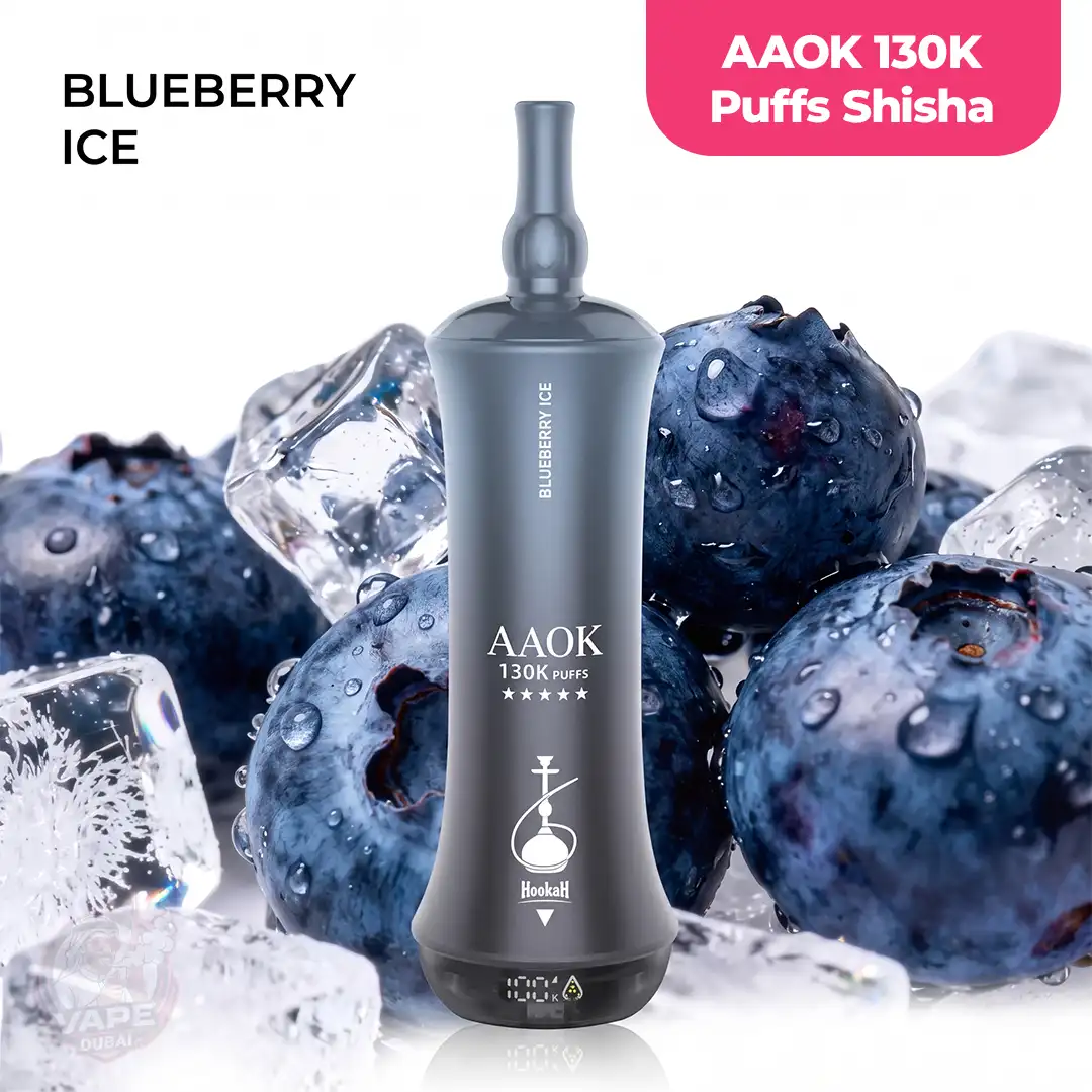 AAOK 130K Puffs Hookah Disposable Vape, Abu-Dhabi