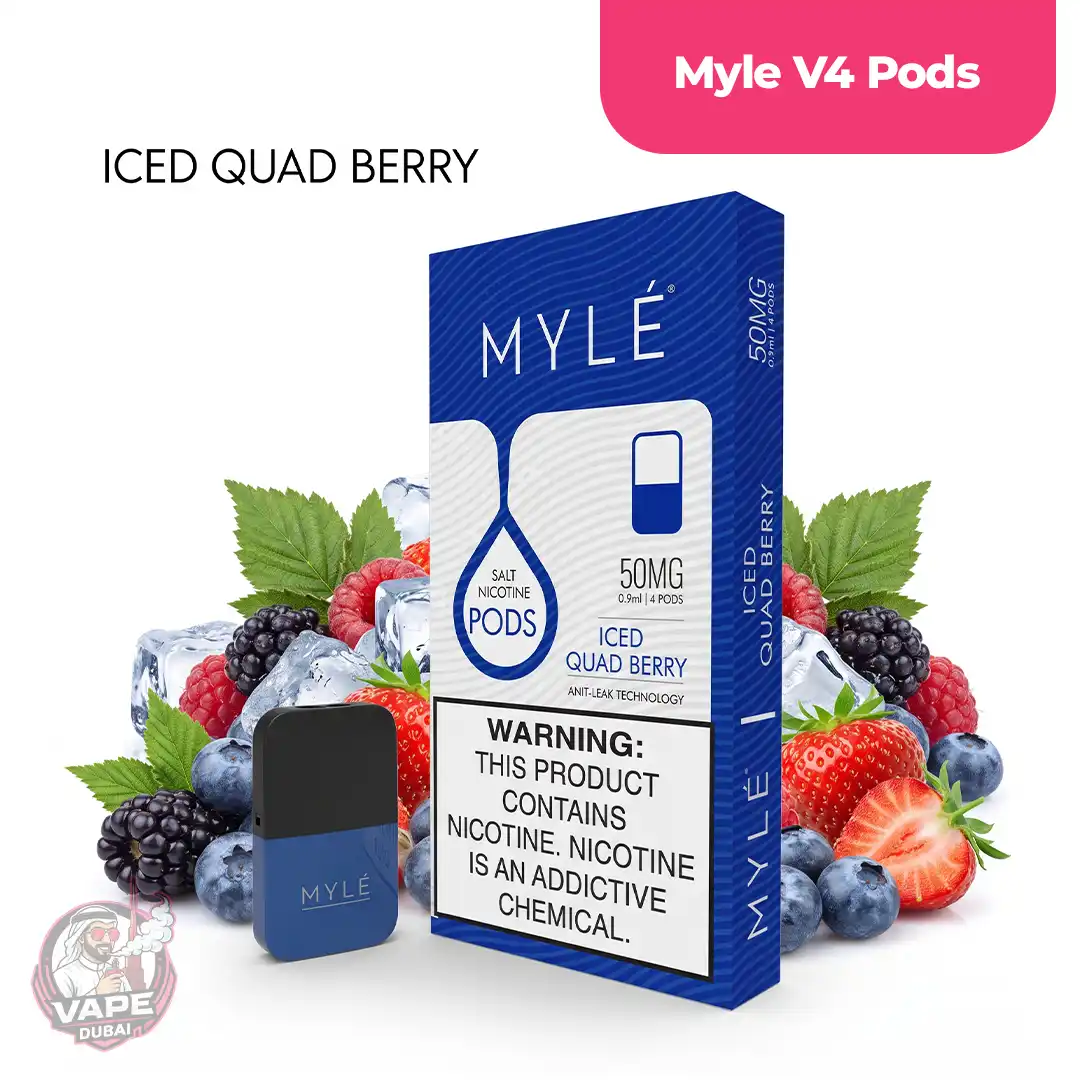 Myle V4 Pods 4-Pack | SPRK V4 Device Compatible, UAE