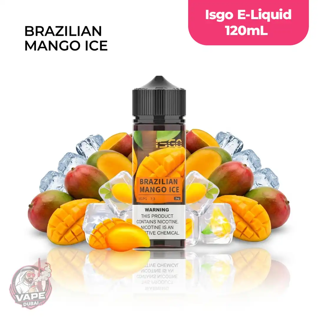 ISGO E-Liquid 120mL Freebase, Abu-Dhabi