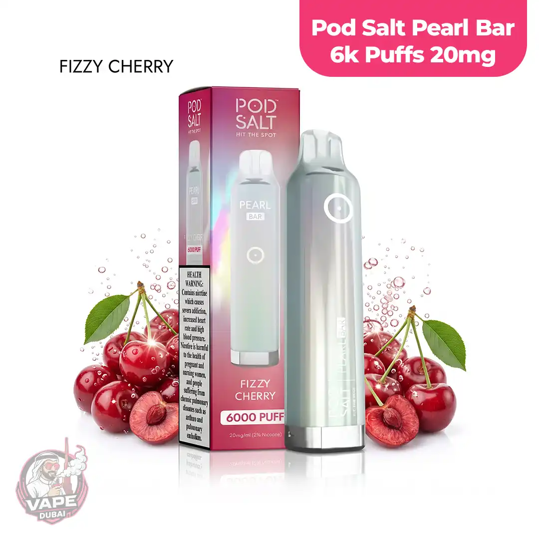 20mg Pod Salt Pearl Bar 6000 Puffs Disposable Vape, Dubai