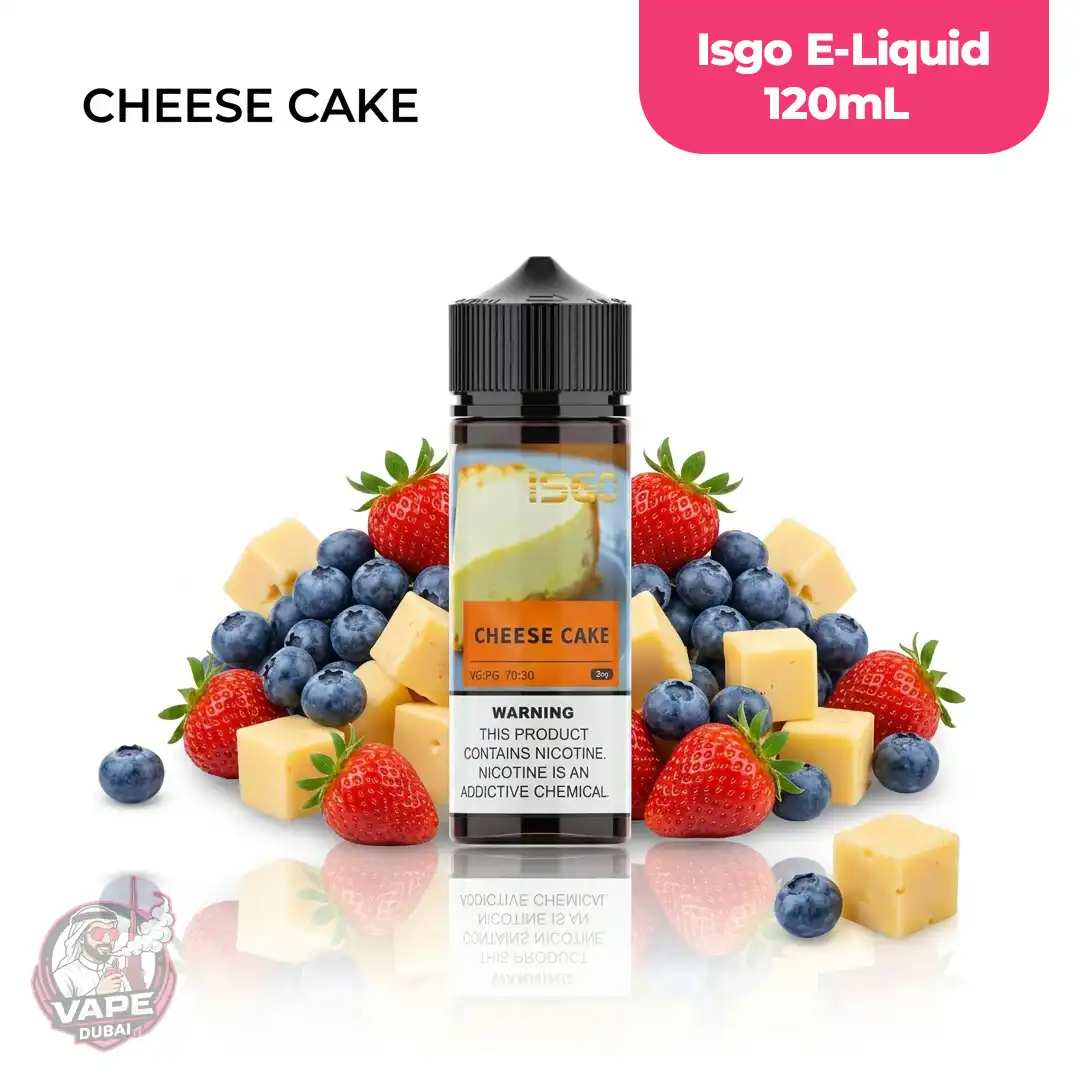 ISGO E-Liquid 120mL Freebase, Abu-Dhabi