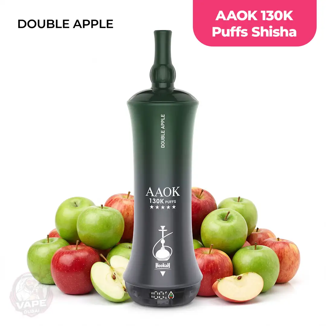 AAOK 130K Puffs Hookah Disposable Vape, Abu-Dhabi