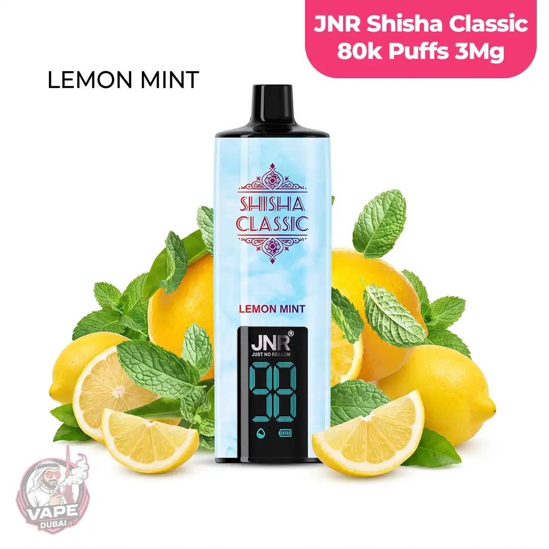 JNR Shisha Classic 80000 Puffs 3mg Disposable Vape