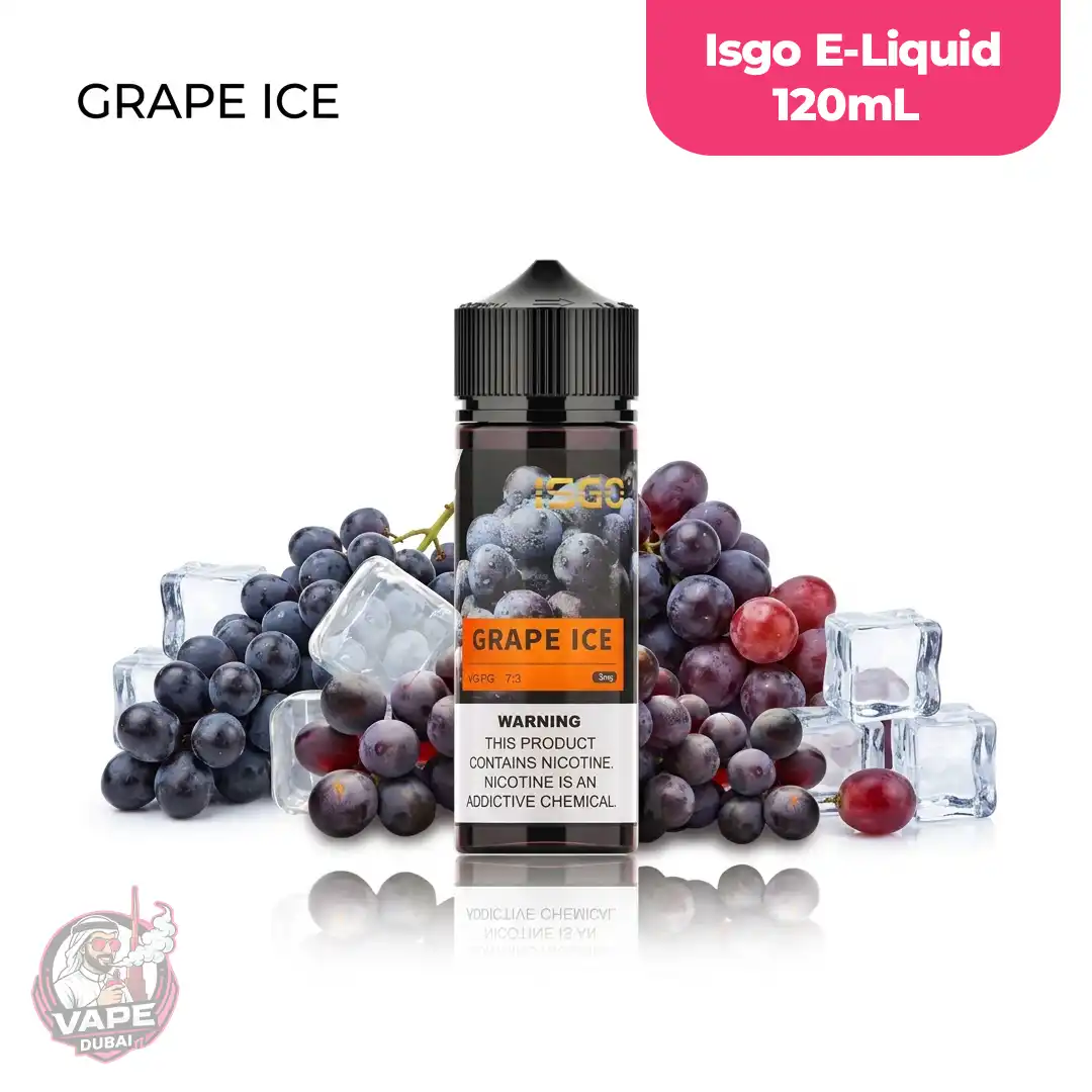 ISGO E-Liquid 120mL Freebase, Abu-Dhabi